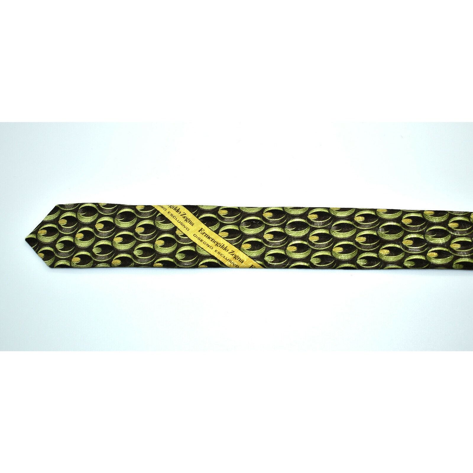 Ermenegildo Zegna ERMENEGILDO ZEGNA Made In Italy Multicolor Silk Tie Size ONE SIZE - 4 Thumbnail