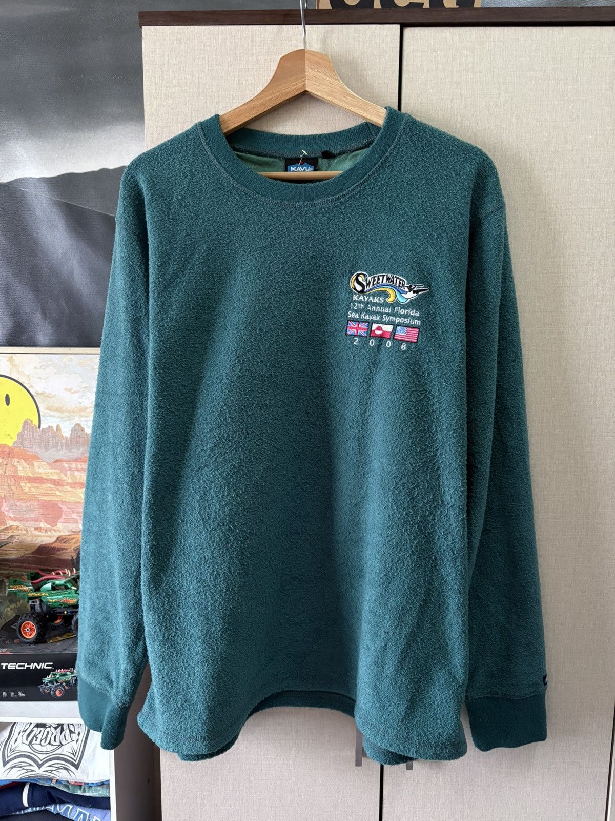 KAVU Vintage Kavu Rare 2008 Sea Kayak Symposium Size US L / EU 52-54 / 3 - 2 Thumbnail