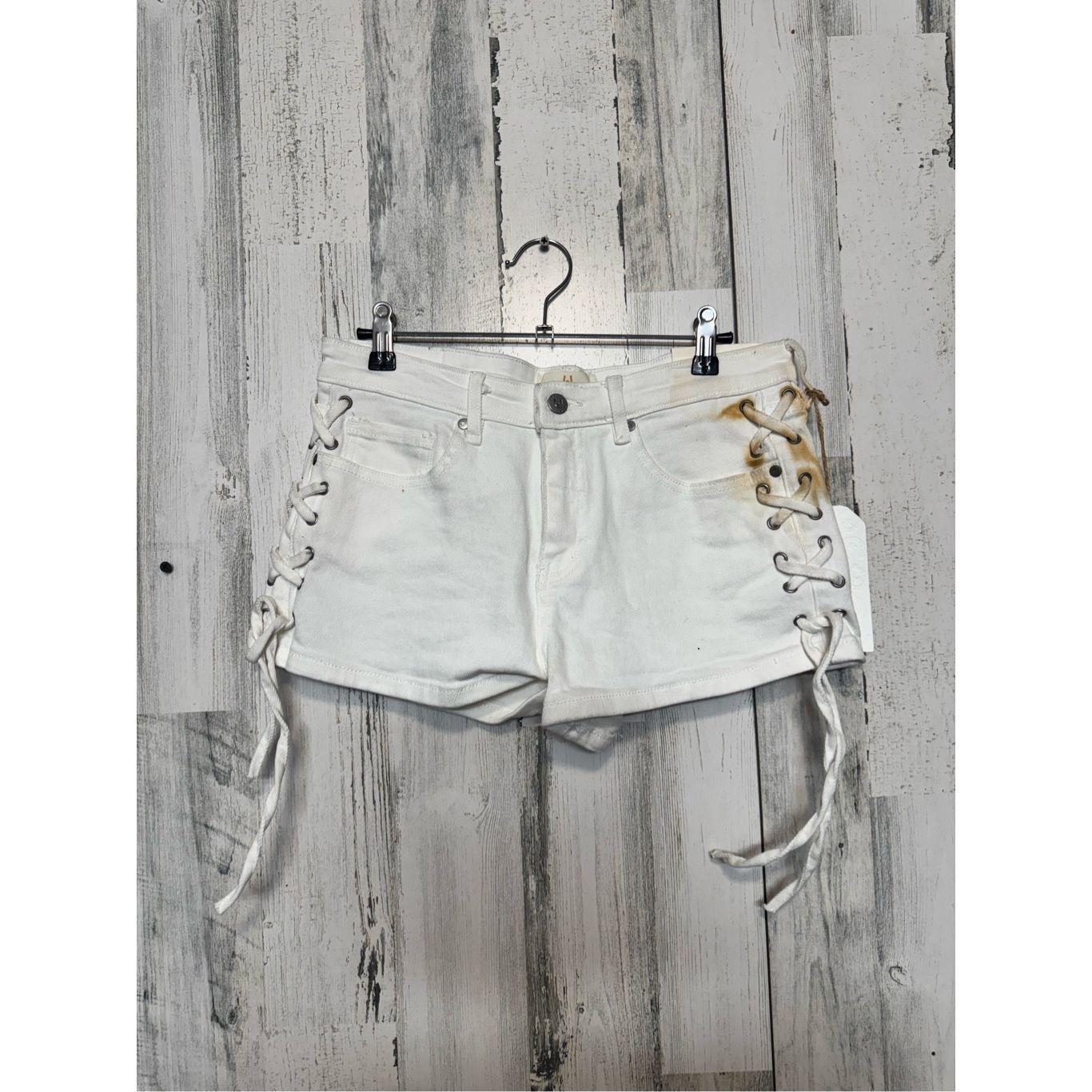 Other Austin landing white HIGH RISE SHORT Size 28" / US 6 / IT 42 - 4 Thumbnail