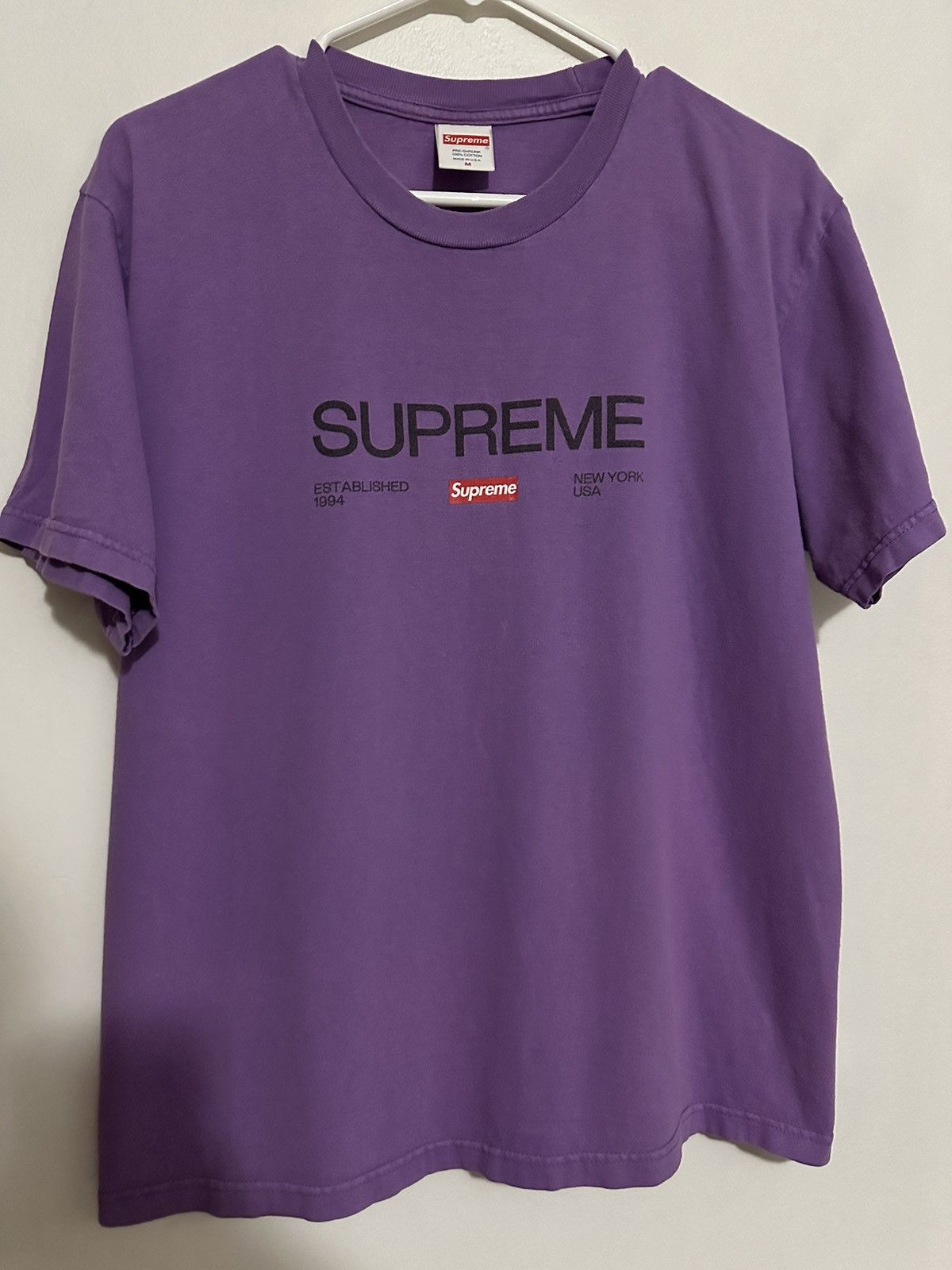 Supreme Supreme Est. 1994 Tee Size US M / EU 48-50 / 2 - 1 Thumbnail
