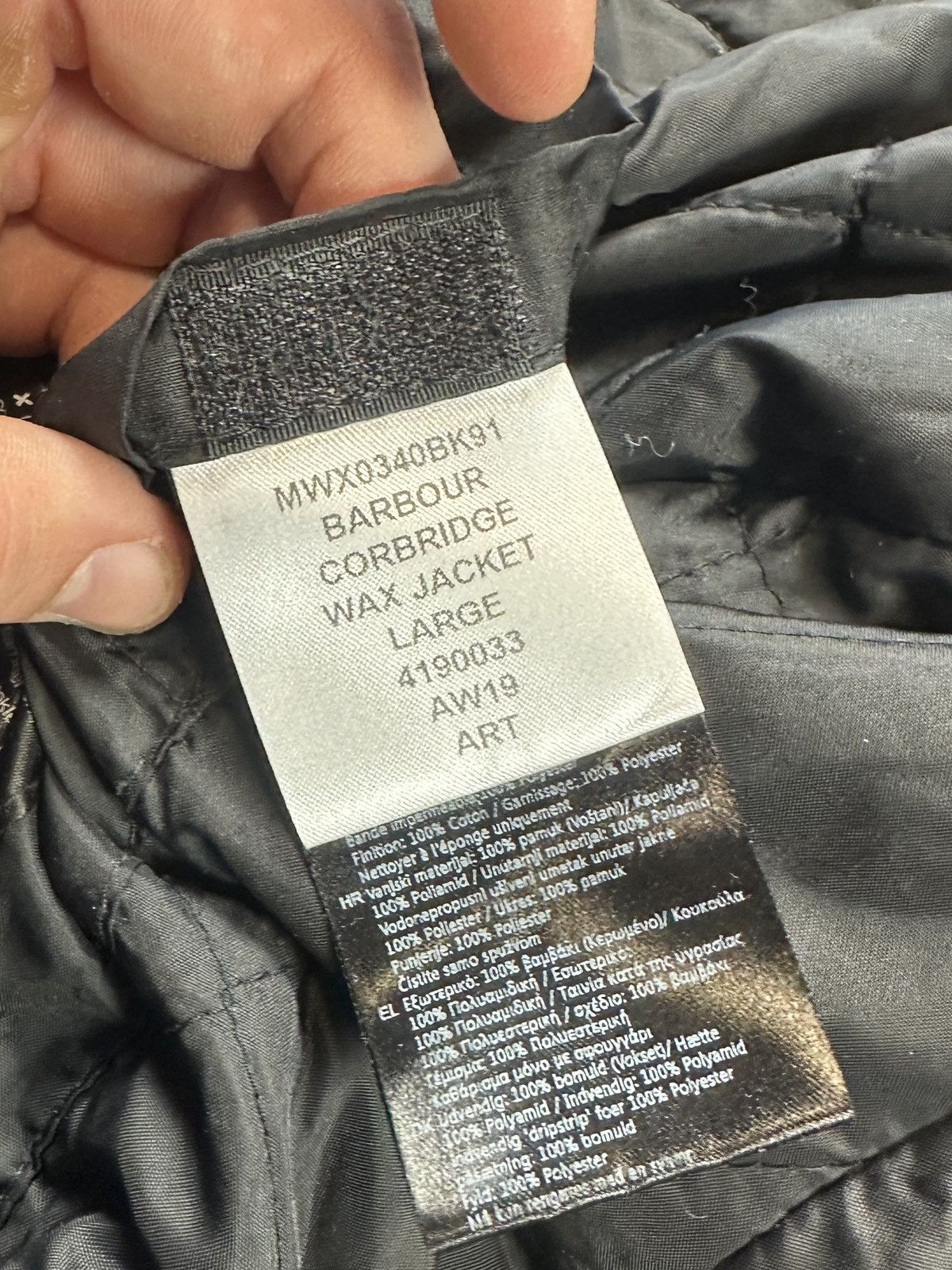 Barbour Vintage Barbour Wax Sapper Jacket UK Style Streetwear L Size US L / EU 52-54 / 3 - 8 Thumbnail