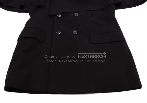 Comme des Garcons Comme des Garcons Black vintage design double-breasted top Size M / US 6-8 / IT 42-44 - 7 Thumbnail