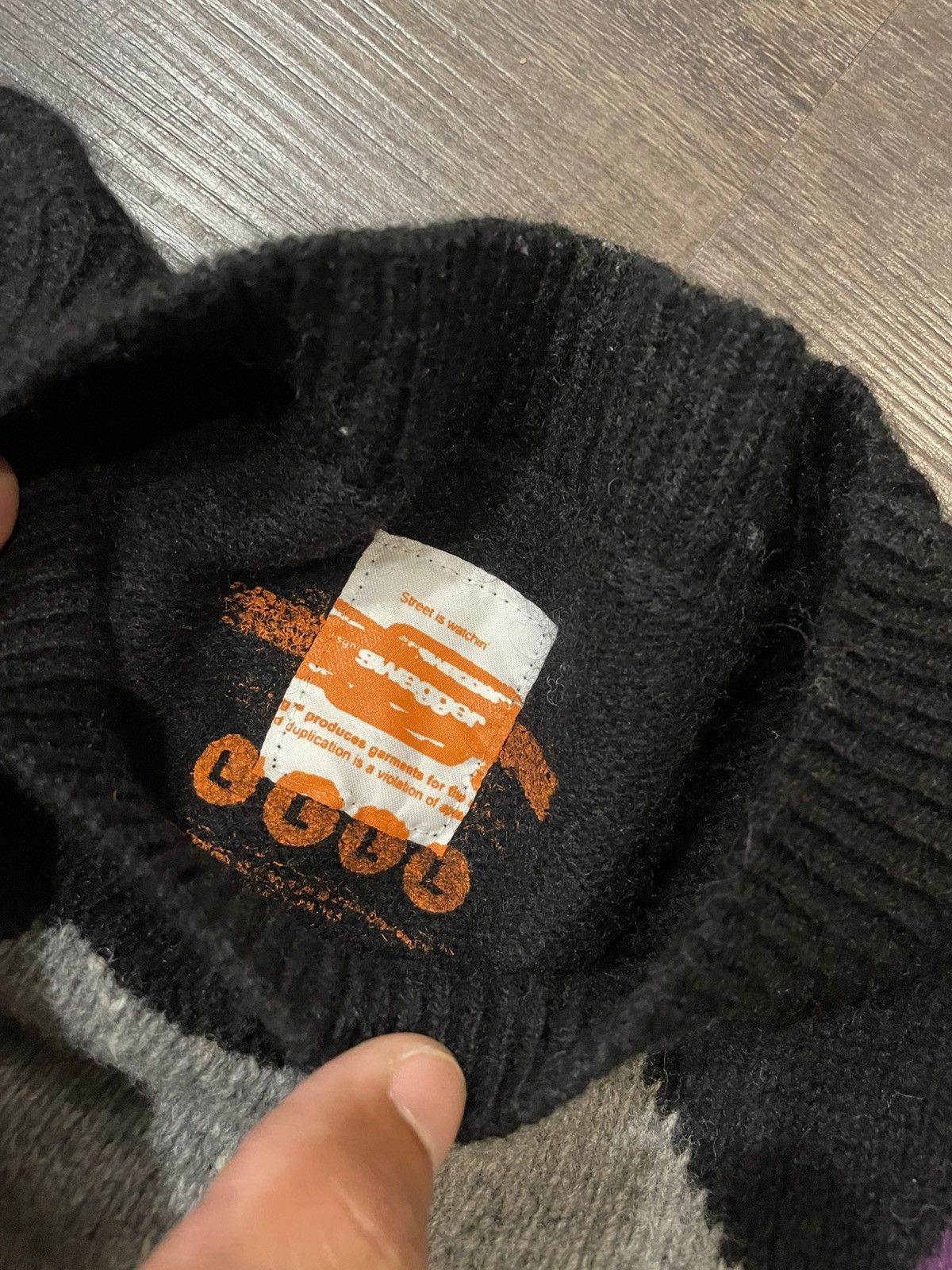 Swagger Swagger Knitwear Streetwear Design Fabric in Japan Size US L / EU 52-54 / 3 - 3 Thumbnail