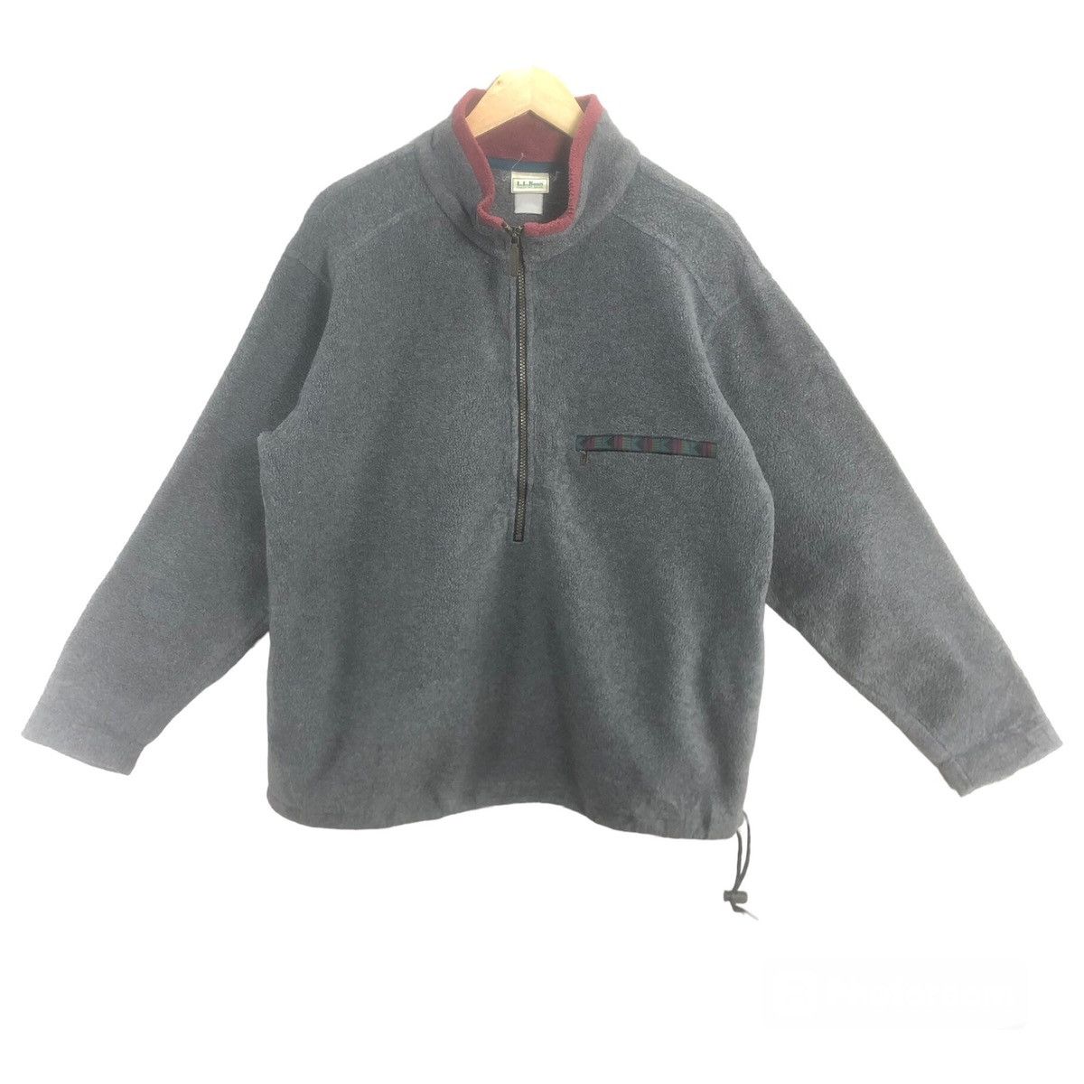 vintage L.L Bean half zipper