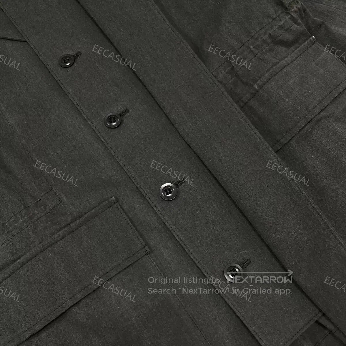 Y's Yohji Yamamoto Gray Denim Jacket. Size US M / EU 48-50 / 2 - 8 Thumbnail