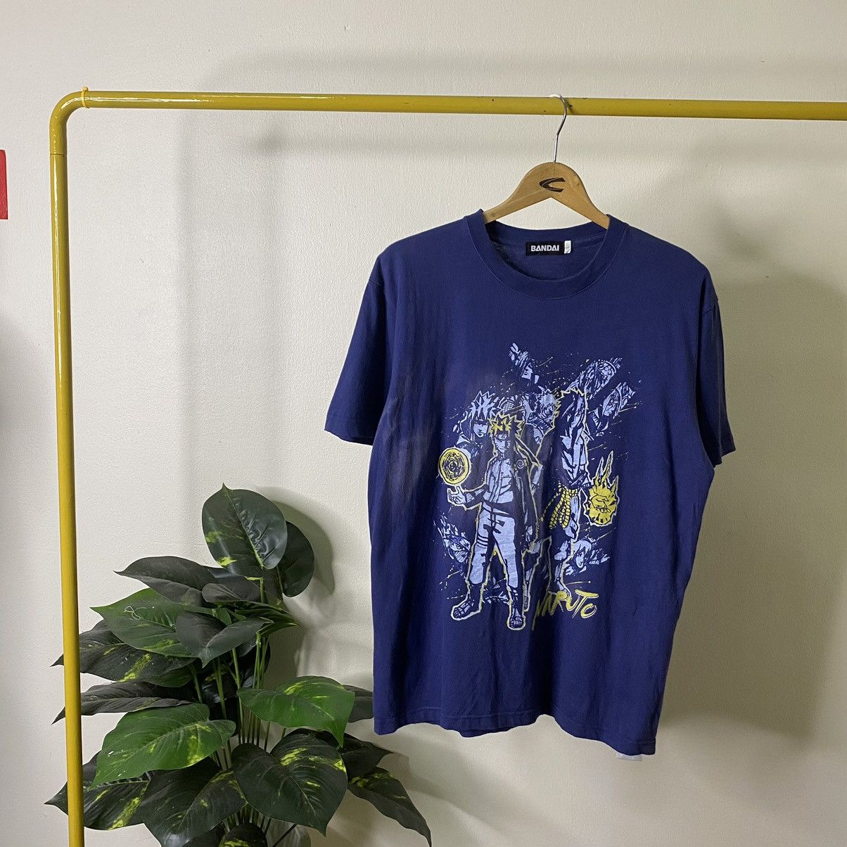 Anime × Japanese Brand × Vintage Vintage 2000s Naruto Shippuden x Bandai Tee Size US L / EU 52-54 / 3 - 1 Thumbnail