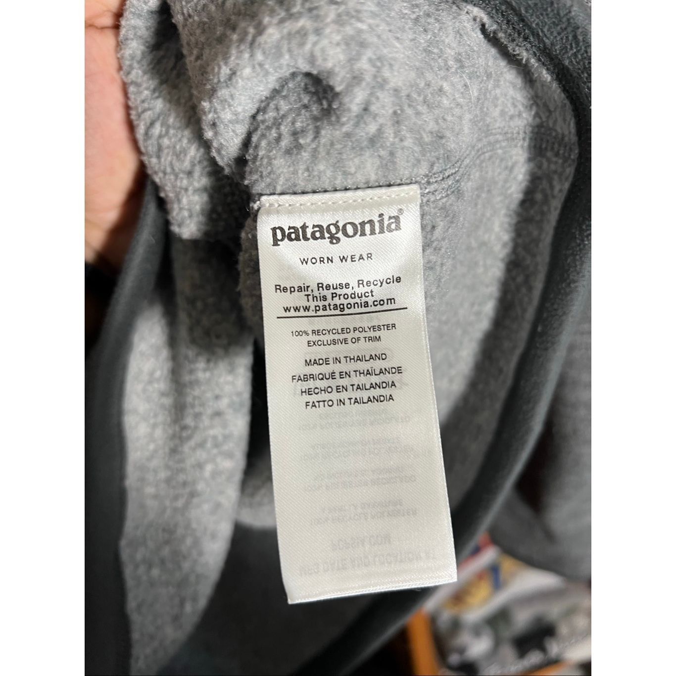 Patagonia Patagonia Men’s Gray Quarter Zip 1/4 Better Sweater Size US M / EU 48-50 / 2 - 5 Thumbnail
