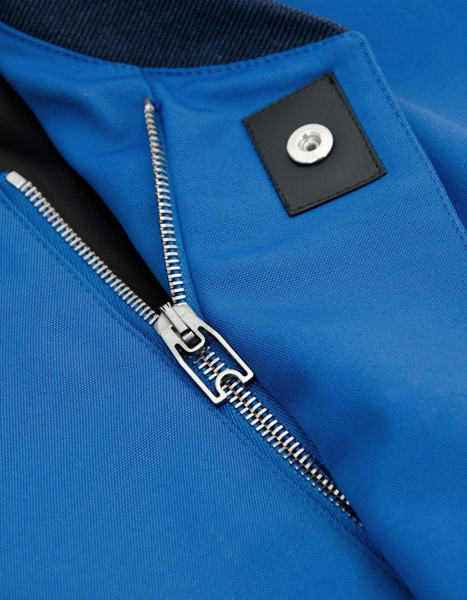 Balenciaga Balenciaga Electric Blue Bomber Jacket Size US S / EU 44-46 / 1 - 5 Thumbnail