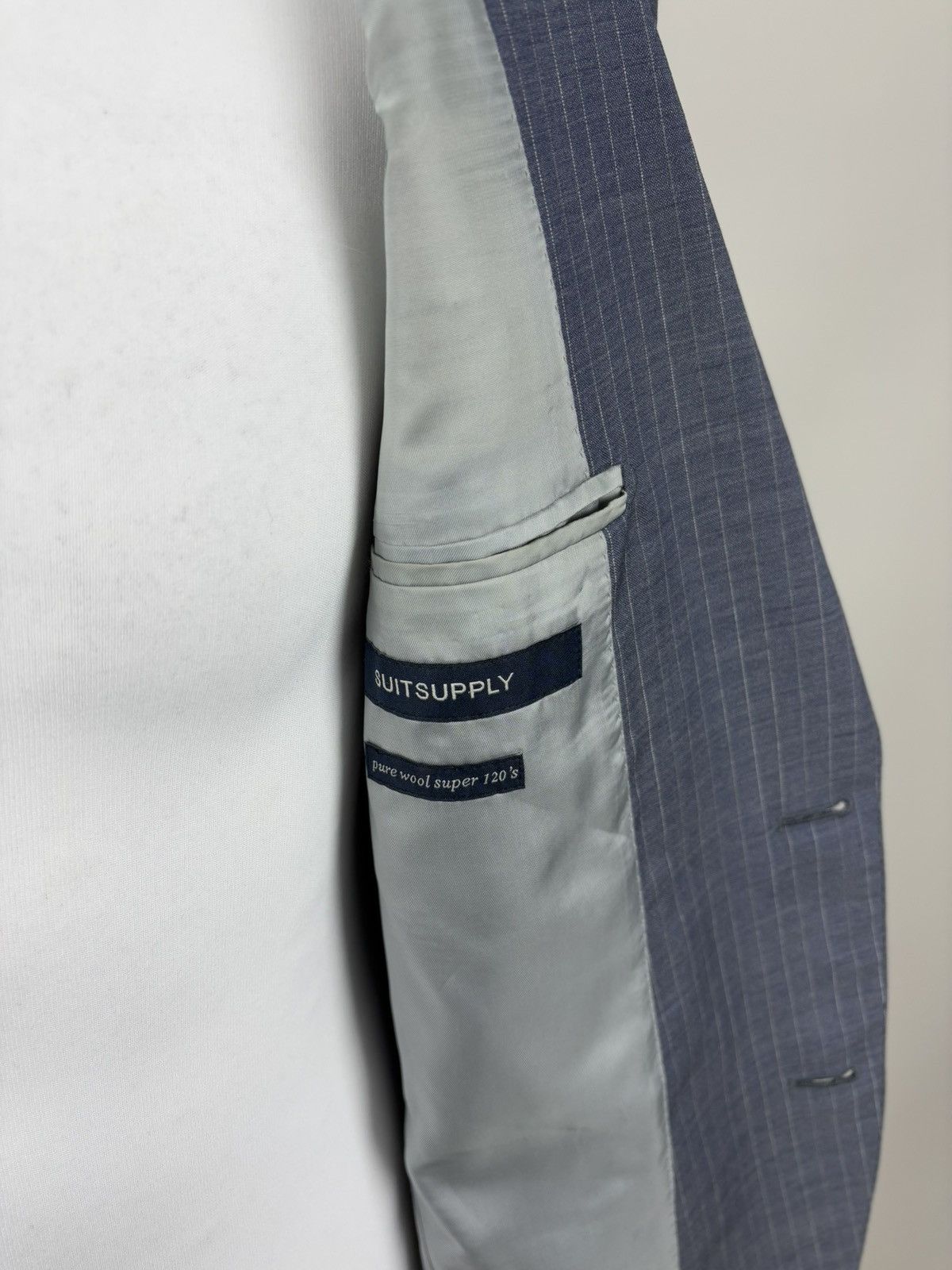 Suitsupply Mens blazer Suitsupply Size 42 Color Blue Size 42R - 13 Thumbnail