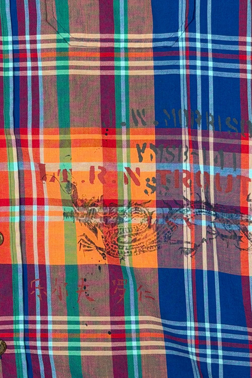 Polo Ralph Lauren SS11 PRL “Expedition” Madras Graphic Shirt - S (Custom Fit) Size US S / EU 44-46 / 1 - 3 Thumbnail