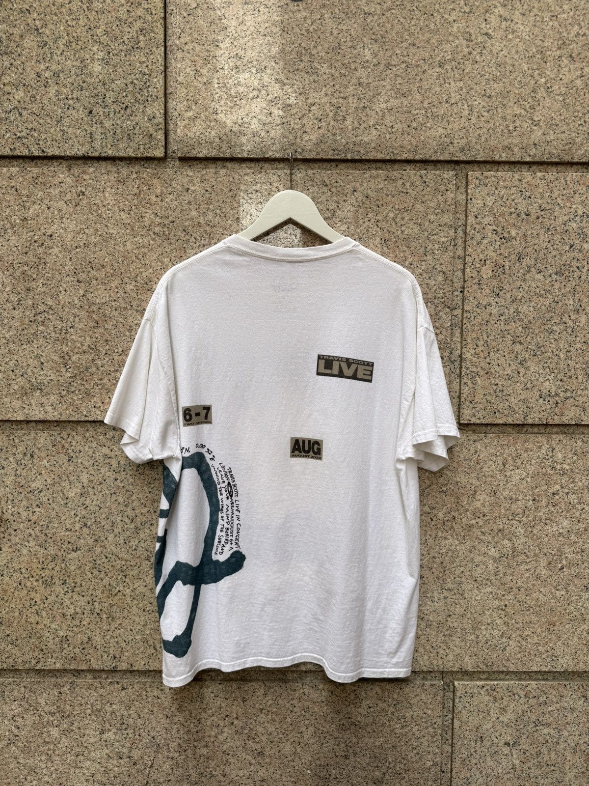 Travis Scott Travis Scott t-shirt live London L Size US L / EU 52-54 / 3 - 4 Thumbnail