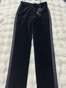Saint Laurent Paris Saint Laurent brand new show style velvet smoking trousers Size US 36 / EU 52 - 1 Thumbnail