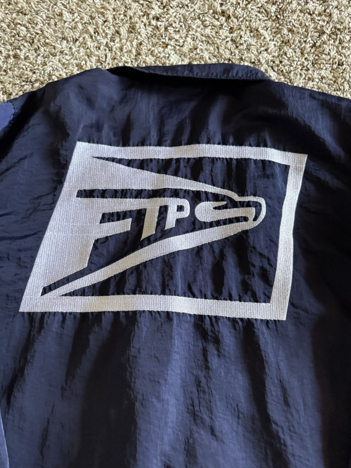 Fuck The Population FTP USPS COACH JACKET LARGE NAVY Size US L / EU 52-54 / 3 - 6 Thumbnail