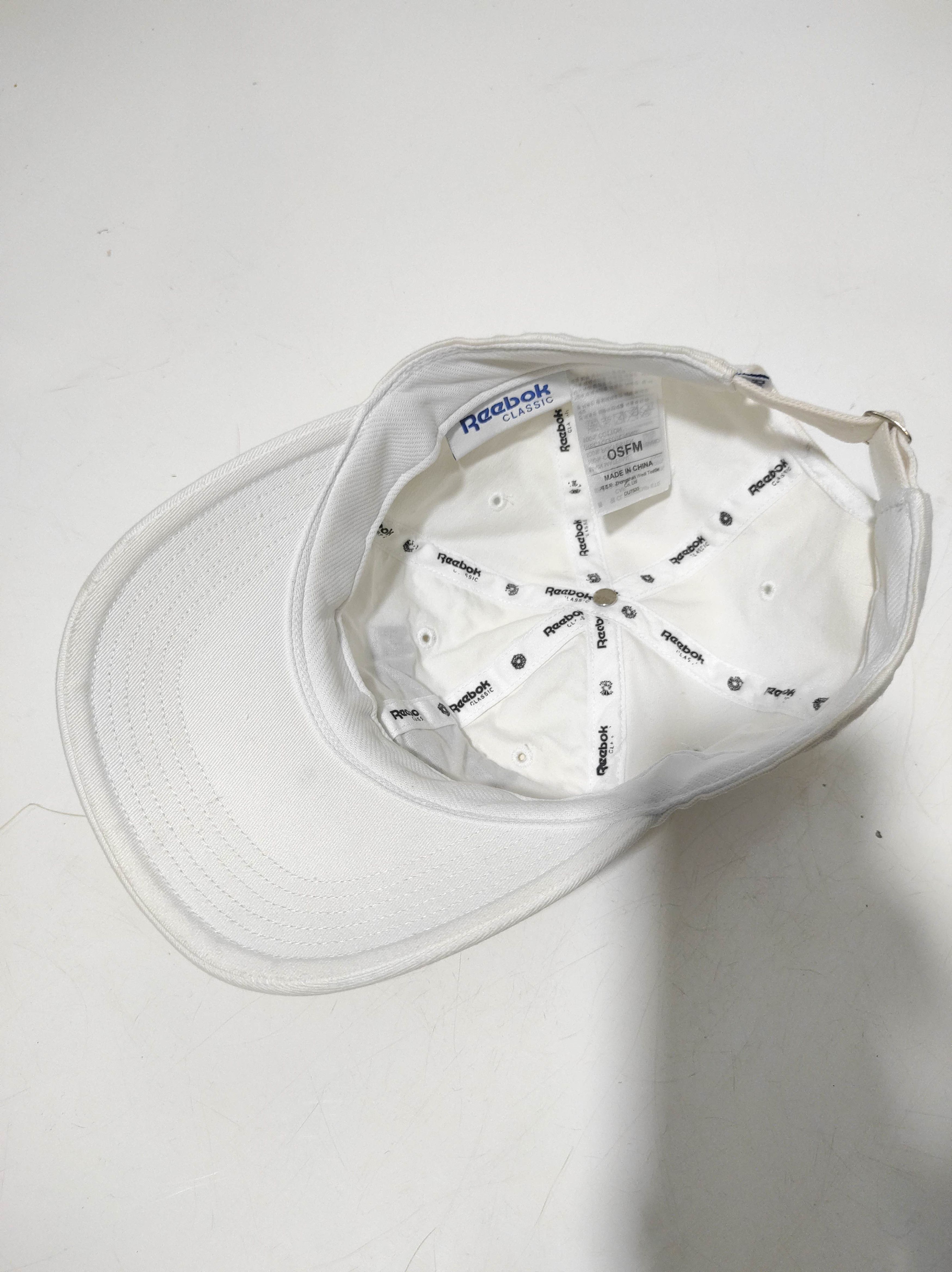 Reebok Vintage Reebok big logo Hat Cap Size ONE SIZE - 7 Thumbnail