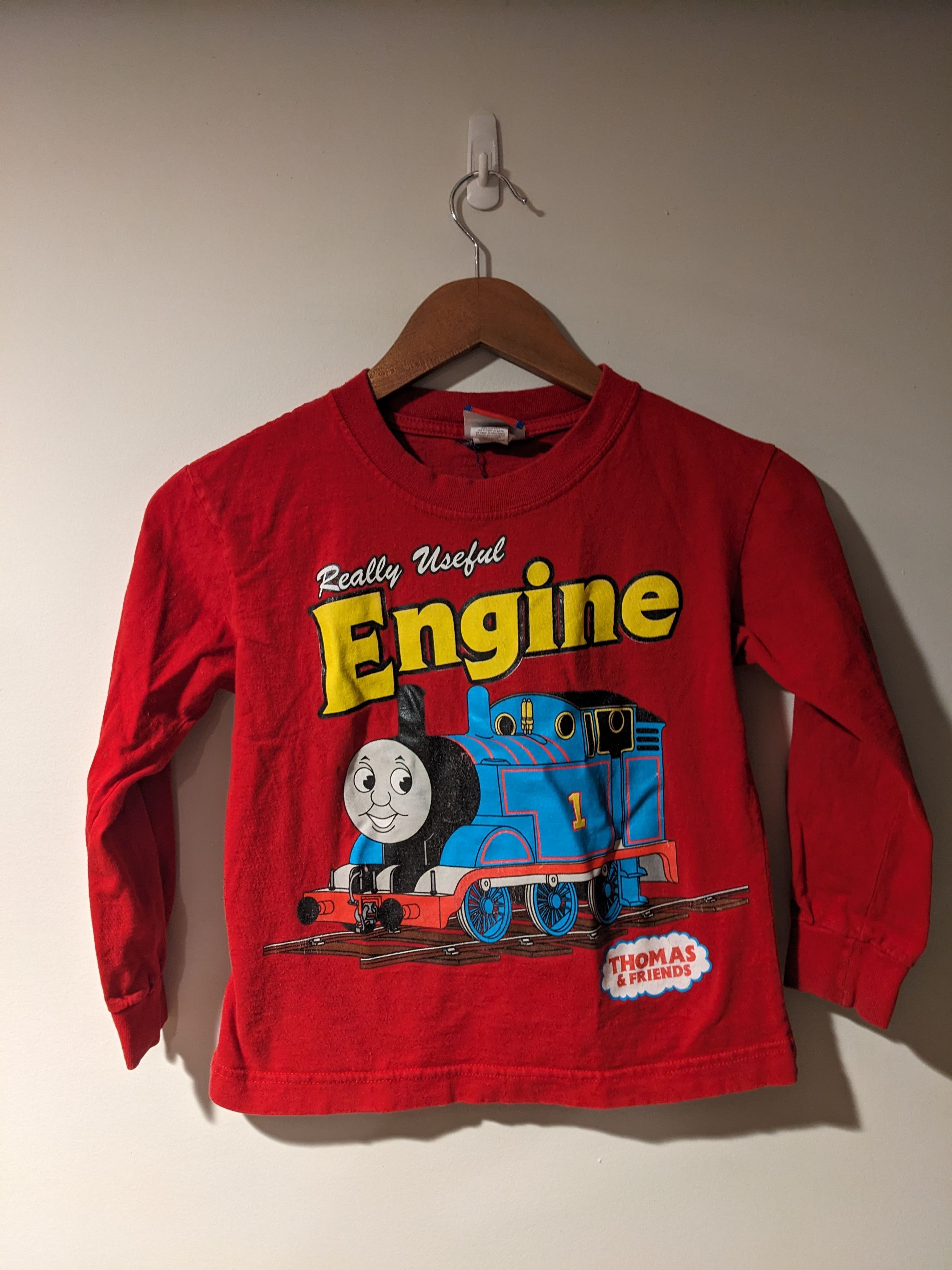 Cartoon Network × Vintage Vintage Y2K Thomas the Tank Engine Youth Large Long-Sleeve Size US L / EU 52-54 / 3 - 1 Thumbnail