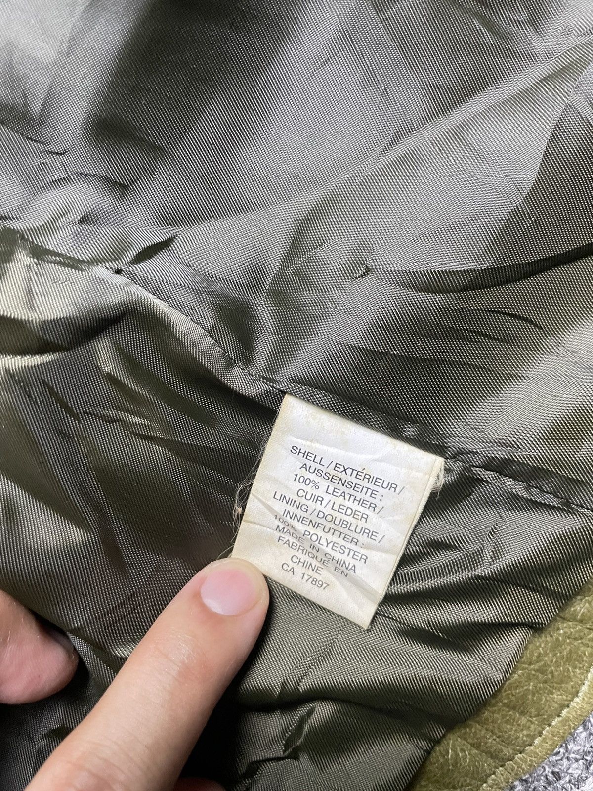 Gap Gap Outerwear Leather Jacket (23) Size US S / EU 44-46 / 1 - 6 Thumbnail