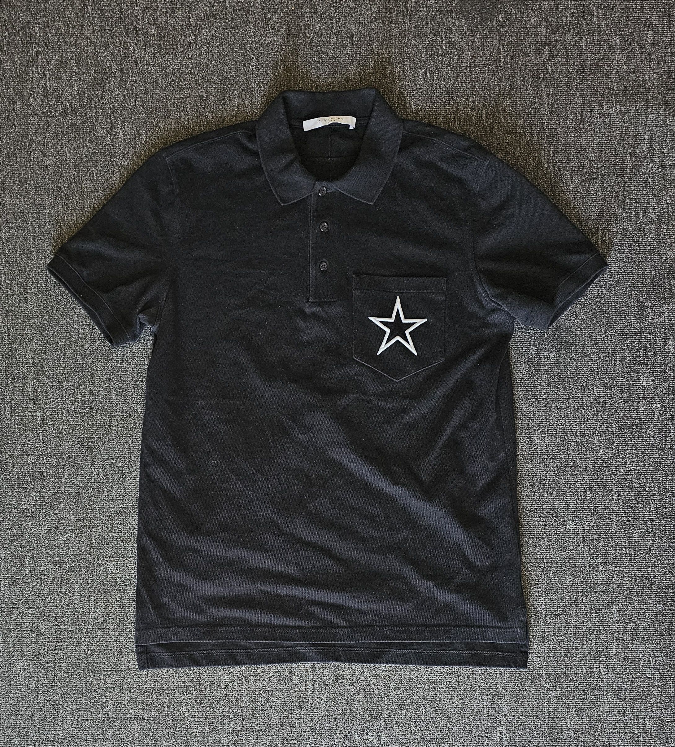 トップス GIVENCHY 16ss star polo shirt XS Givenchy Star Polo | Grailed