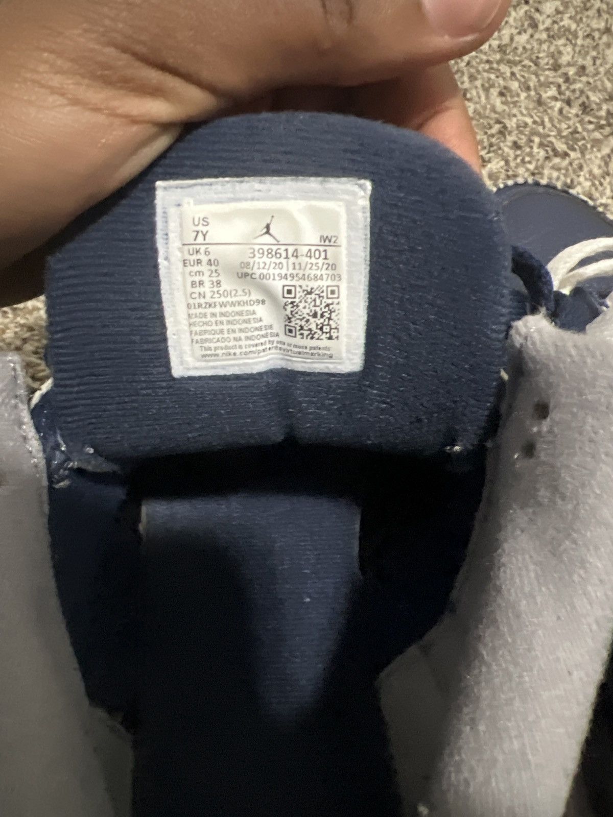 Jordan Brand Jordan Retro 3 “Georgetown” Size US 7 / EU 40 - 5 Thumbnail