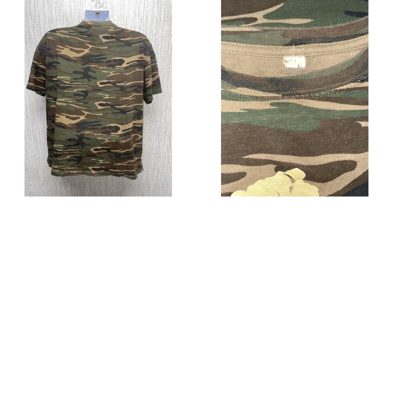 Y/Project Wounded Warrior Project Camo Graphic T-Shirt Mens M Multicolor Camouflage Warrior Colorful Shirt Size US M / EU 48-50 / 2 - 8 Thumbnail