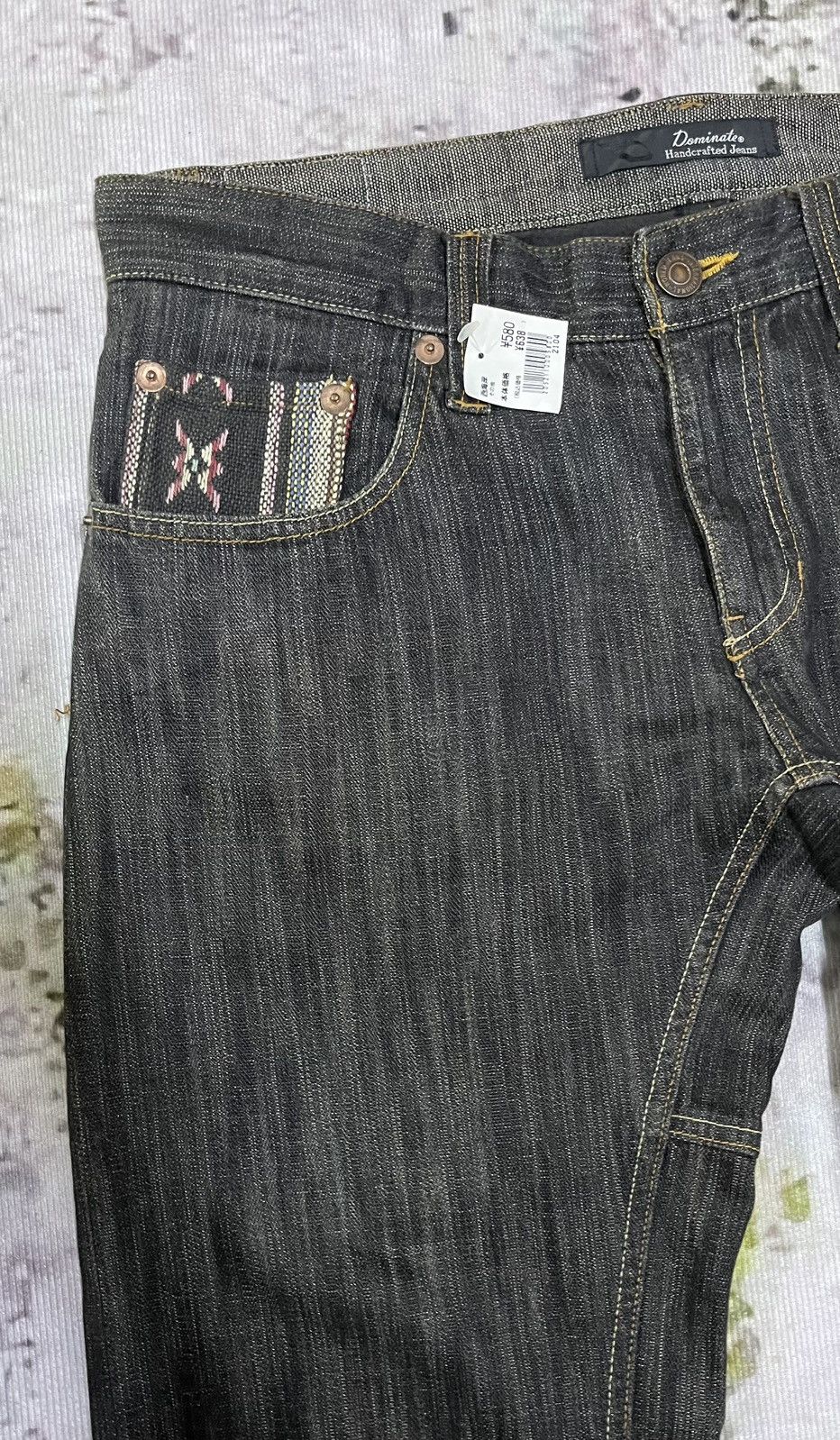 If Six Was Nine × Japanese Brand Japanese Dominate Handcrafted Jeans Distressed Jeans Size US 34 / EU 50 - 5 Thumbnail