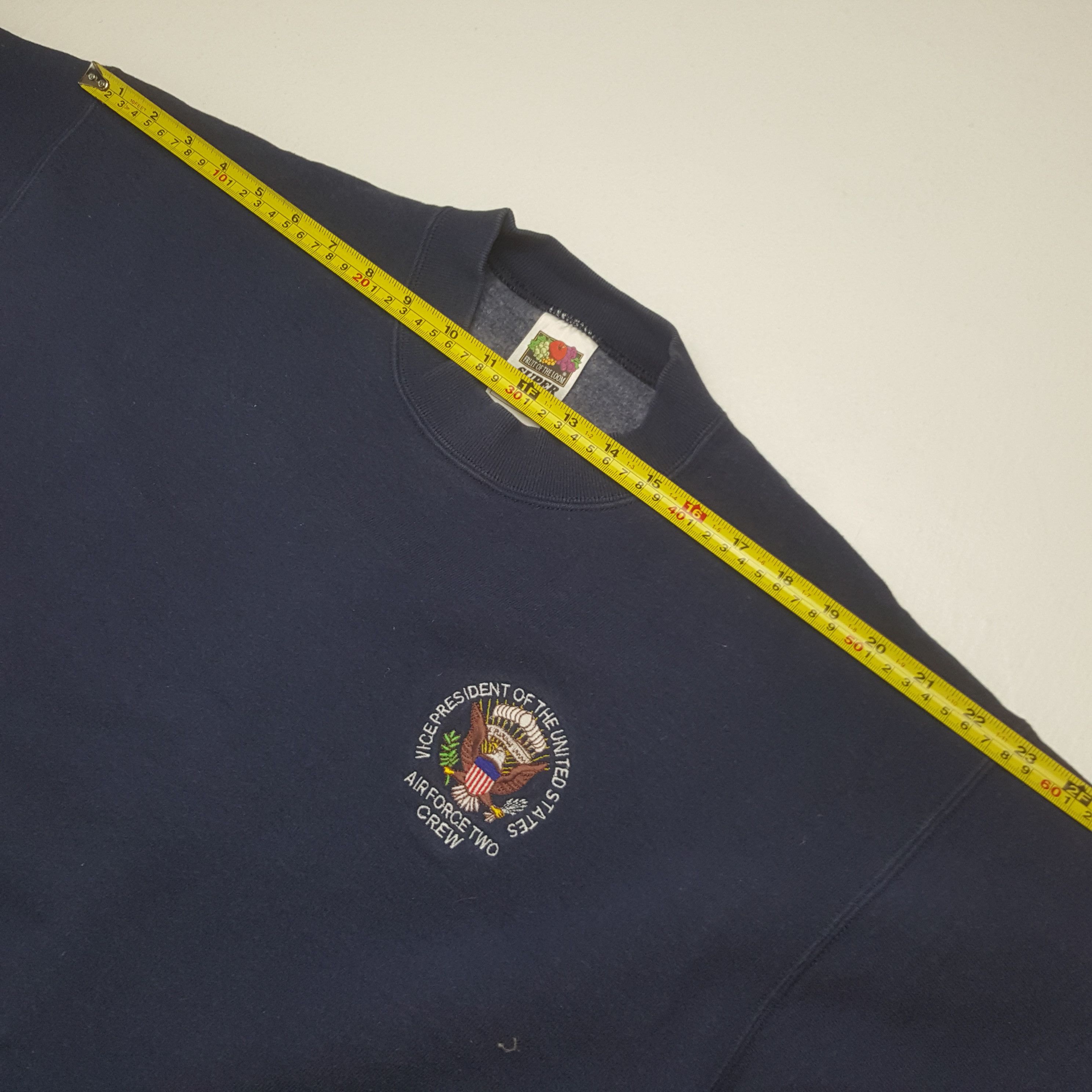 Vintage Vintage United States Air Force Crew Sweatshirt C311N13 Size US L / EU 52-54 / 3 - 5 Thumbnail