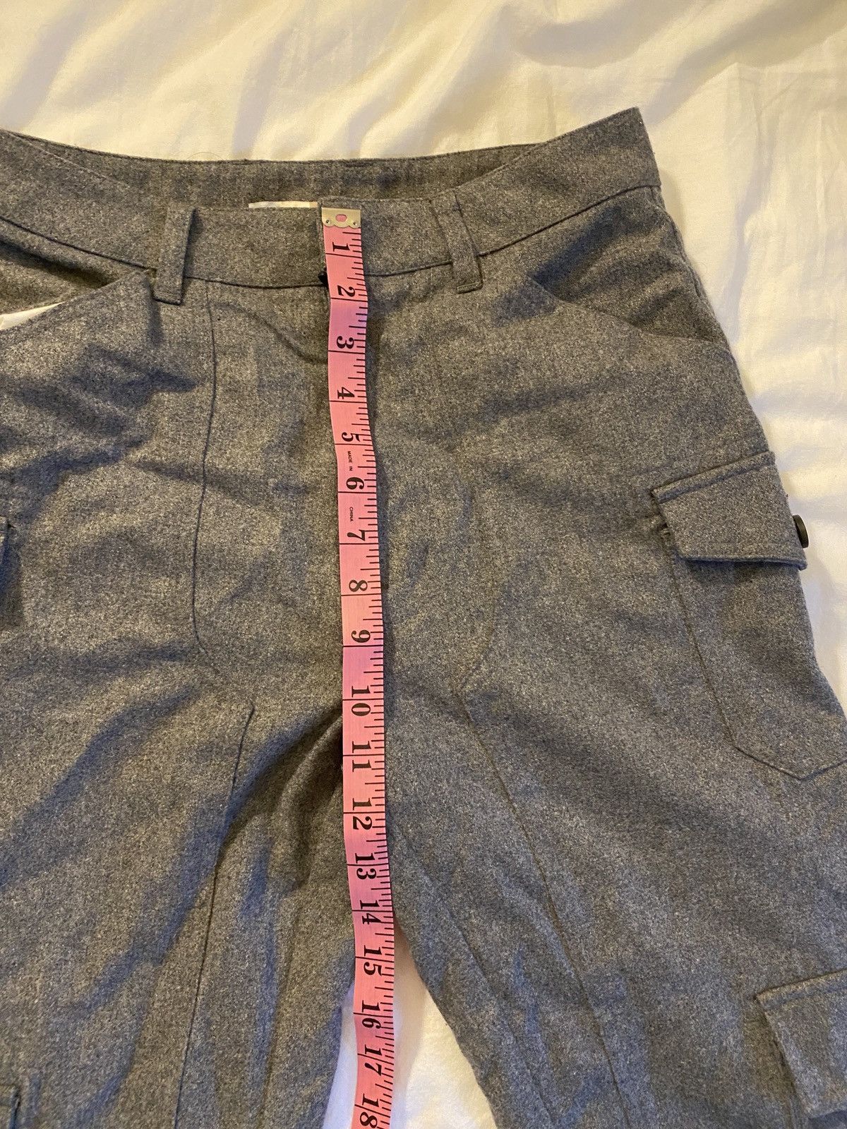 Kith Kith Grey Wool Cargo Pants Size US 28 / EU 44 - 5 Thumbnail