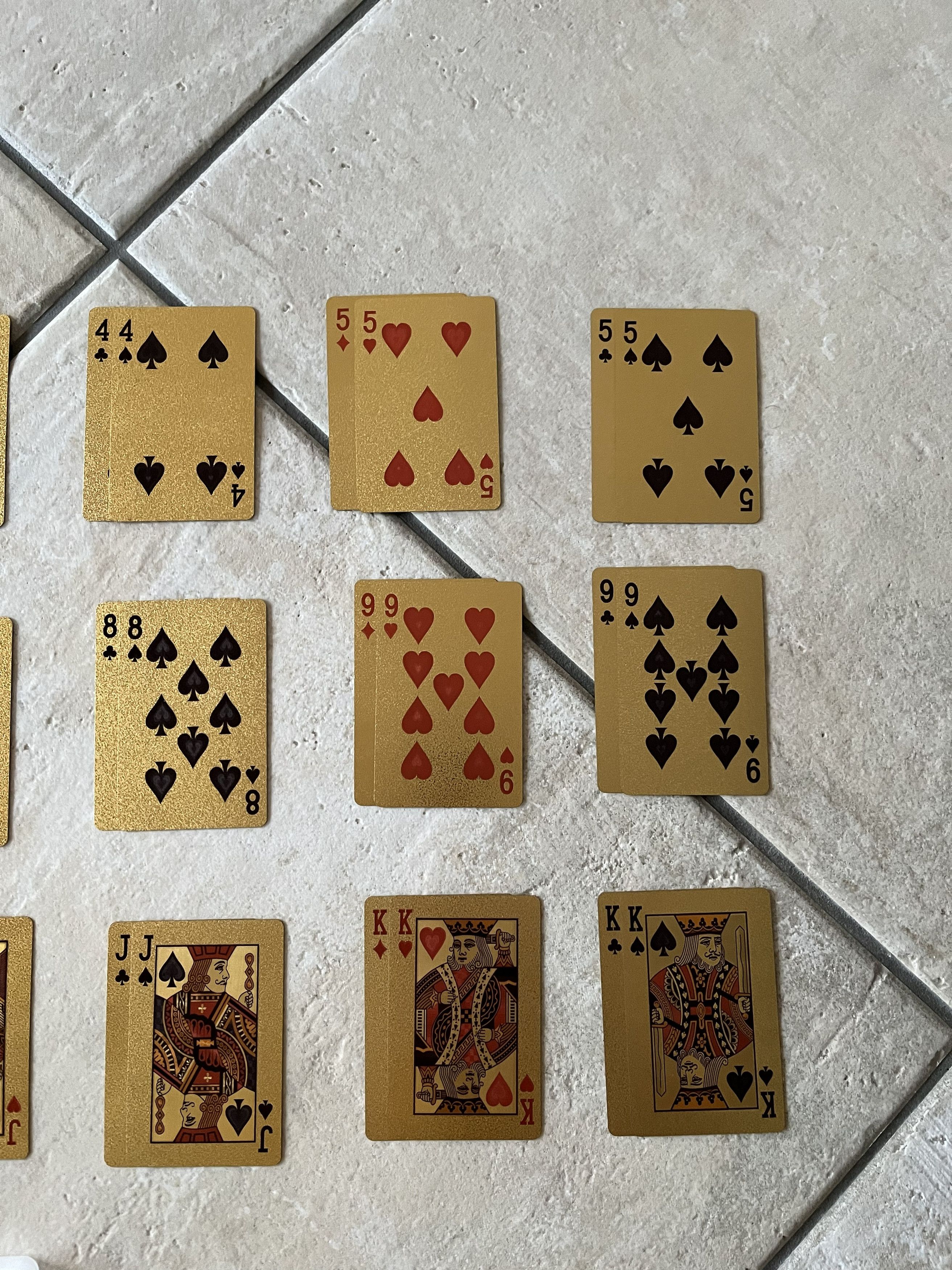 Supreme FW13 Supreme Gold Foil Deckcards Size ONE SIZE - 6 Thumbnail