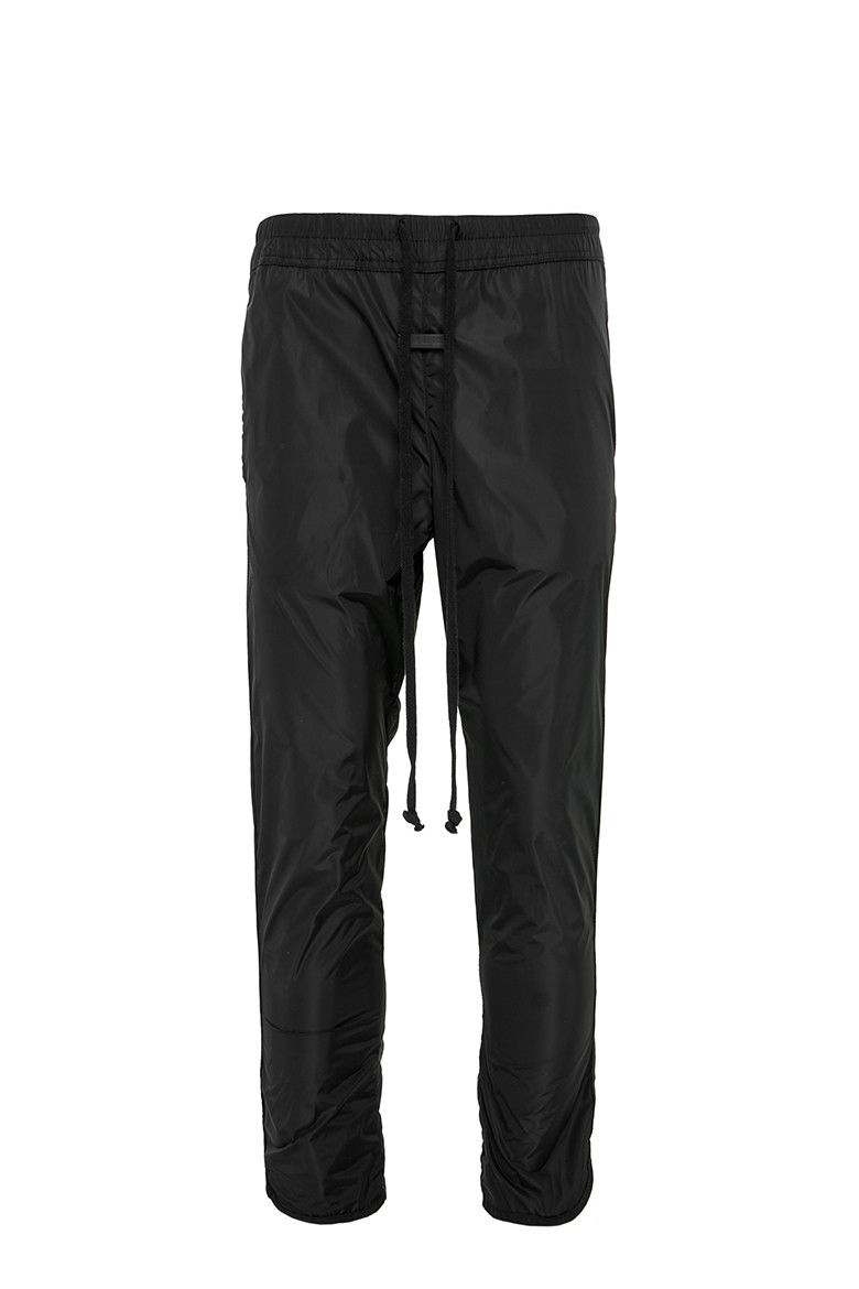 Fear of God Fear of God black nylon track pants 7th collection