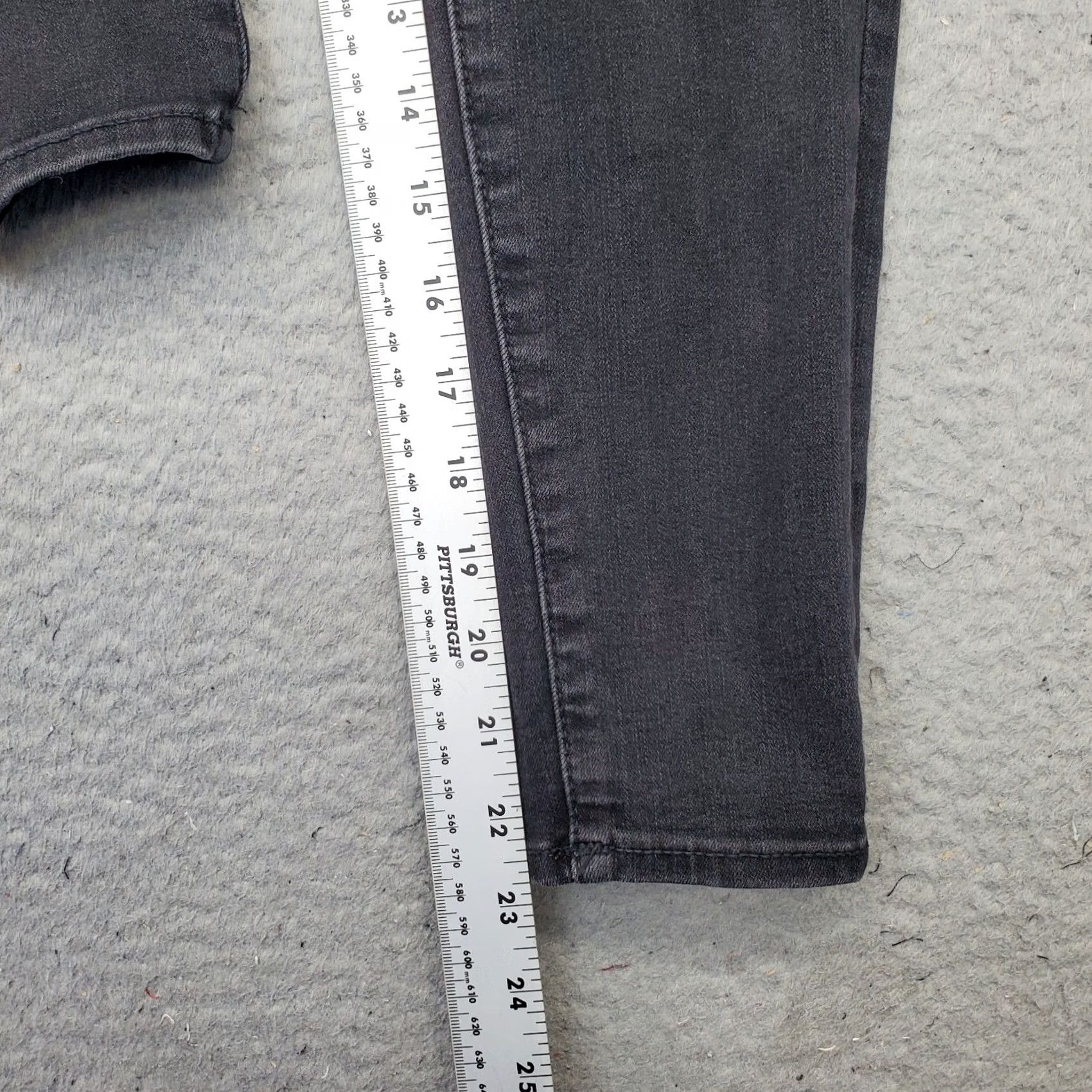 American Eagle Outfitters American Eagle Jeans Womens 4 Black 360° Next Level Stretch Skinny Fit Dark Wash Jeans Size 27" / US 4 / IT 40 - 4 Thumbnail
