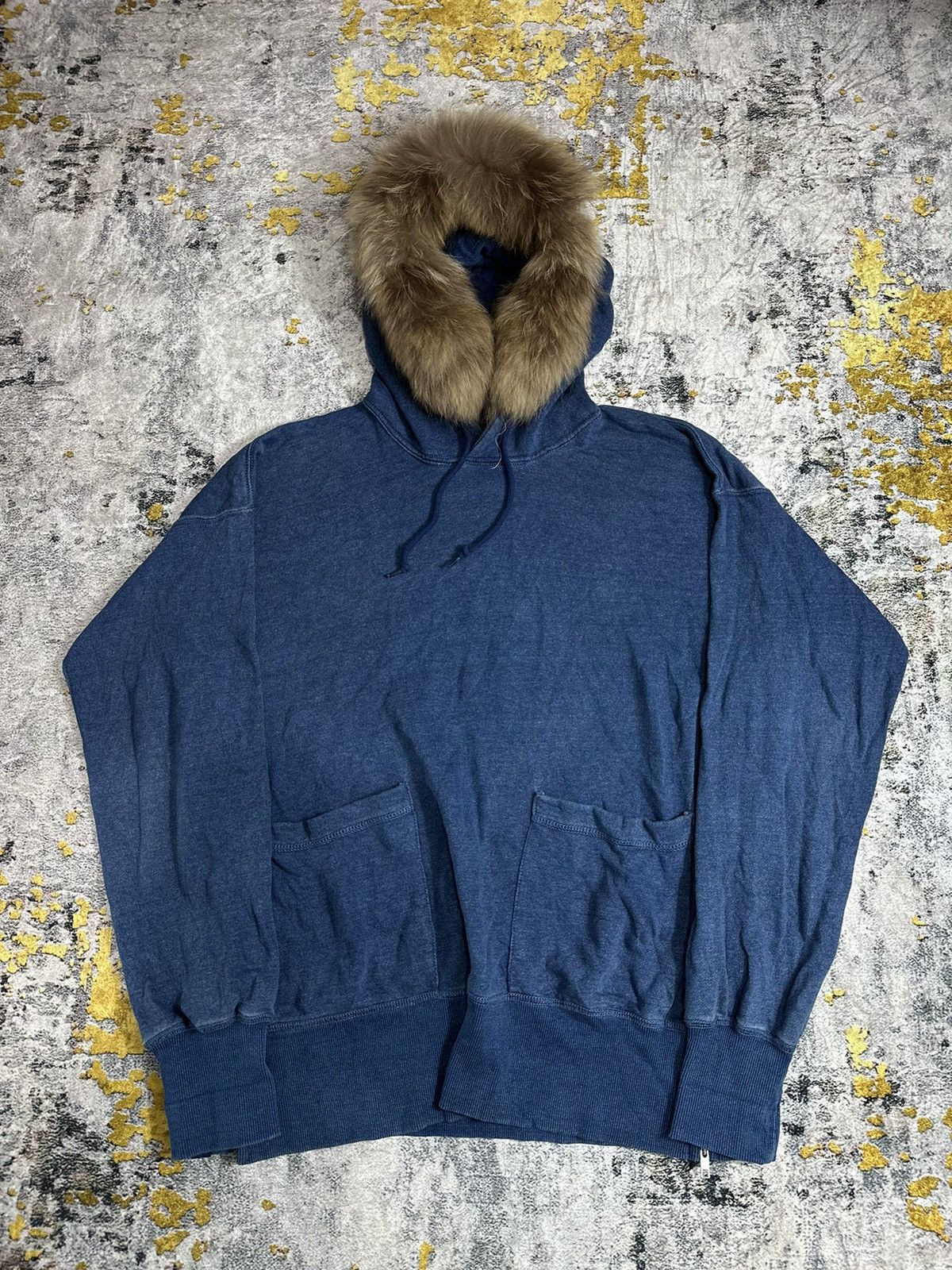Hysteric Glamour SEVENDAYS SUNDAY MULTIZIPPER FUR HOODIE DOUBLE POCKET Size US XL / EU 56 / 4 - 4 Thumbnail