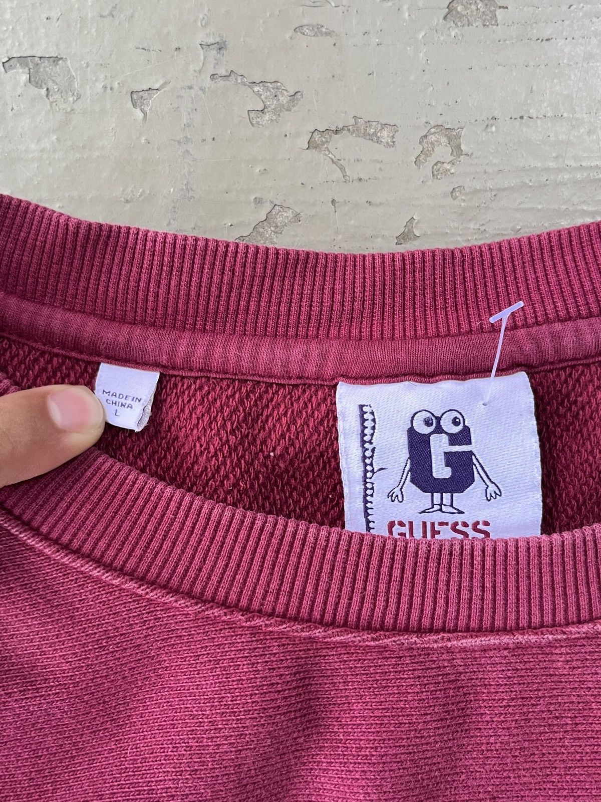 Guess Vintage Guess Generation U Undercover Style Sweatshirt Size US L / EU 52-54 / 3 - 8 Thumbnail