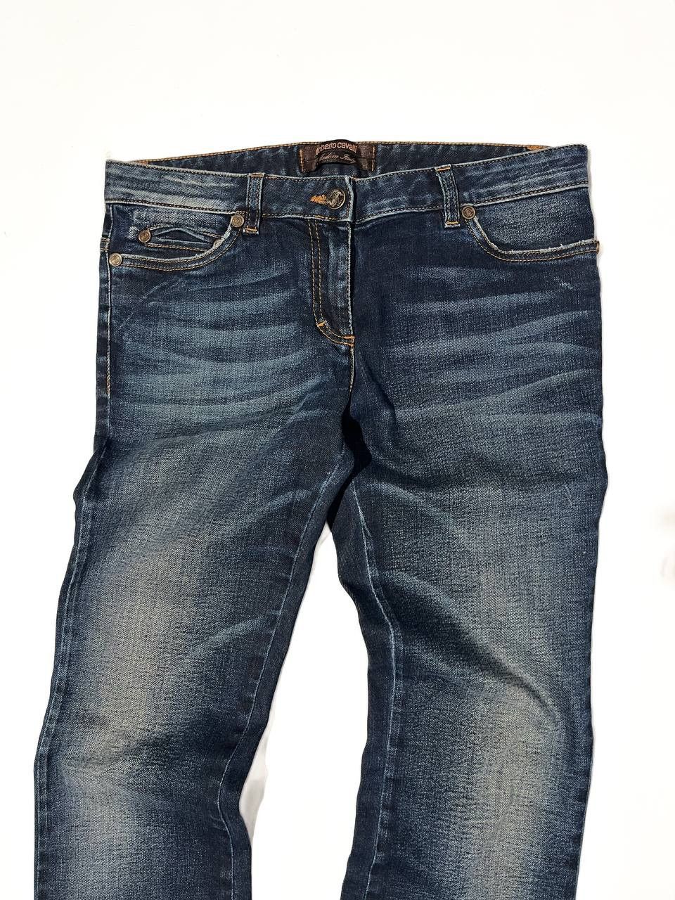 Roberto Cavalli Roberto Cavalli Vintage Flared Rust Wash Low Waisted Jeans Size US 29 - 7 Thumbnail