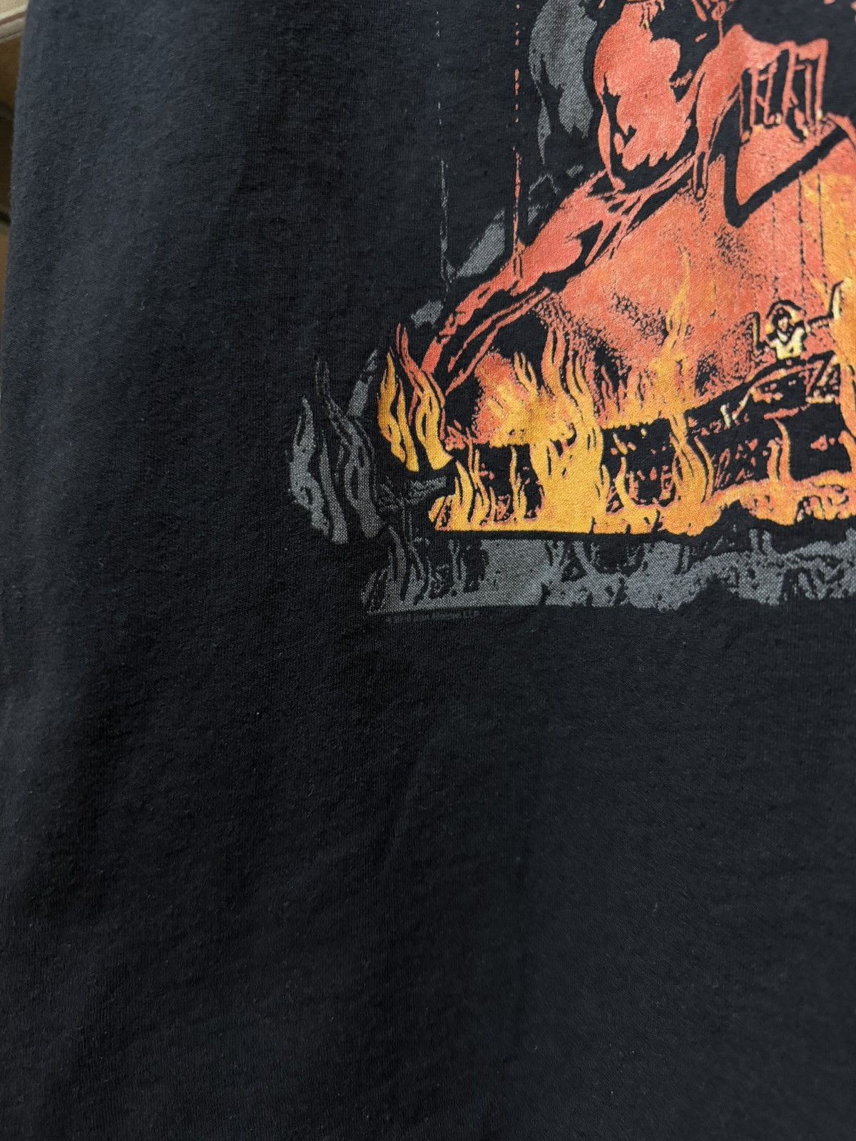 Band Tees × Iron Maiden Vintage 2019 Iron Maiden The Number Of The Beast T-Shirt Size US XXL / EU 58 / 5 - 4 Thumbnail