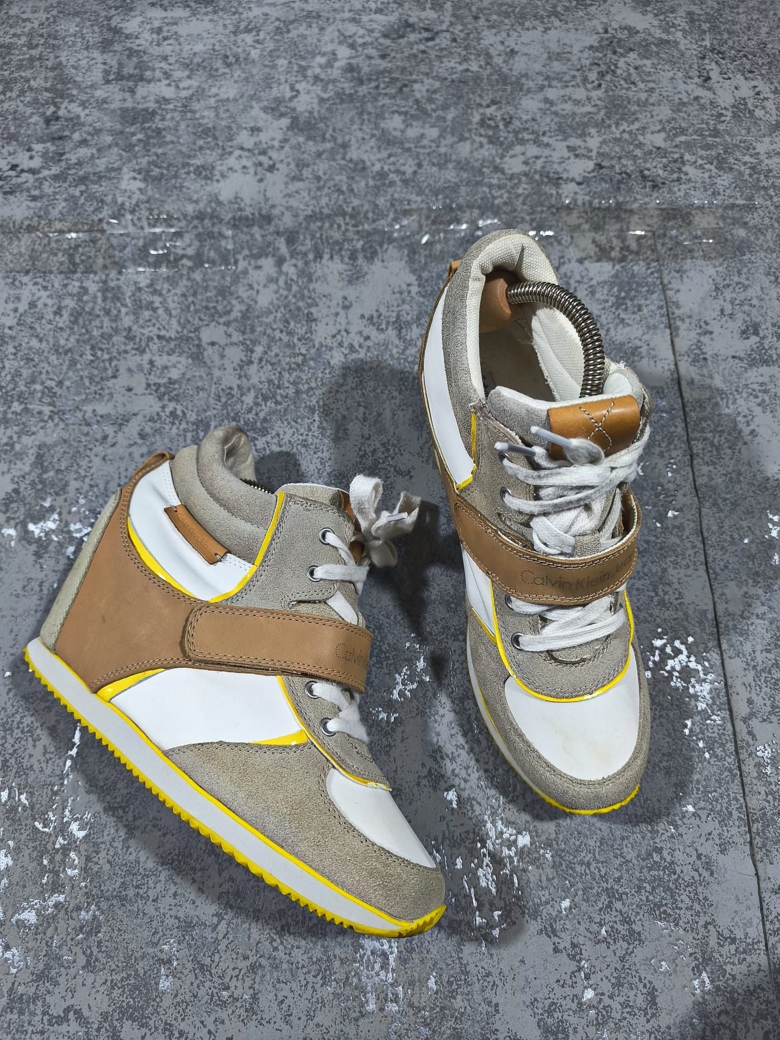 Isabel Marant Isabel Marant Style CKJ 2013 Wedge Sneakers Leather Size US 11 / IT 41 - 12 Thumbnail
