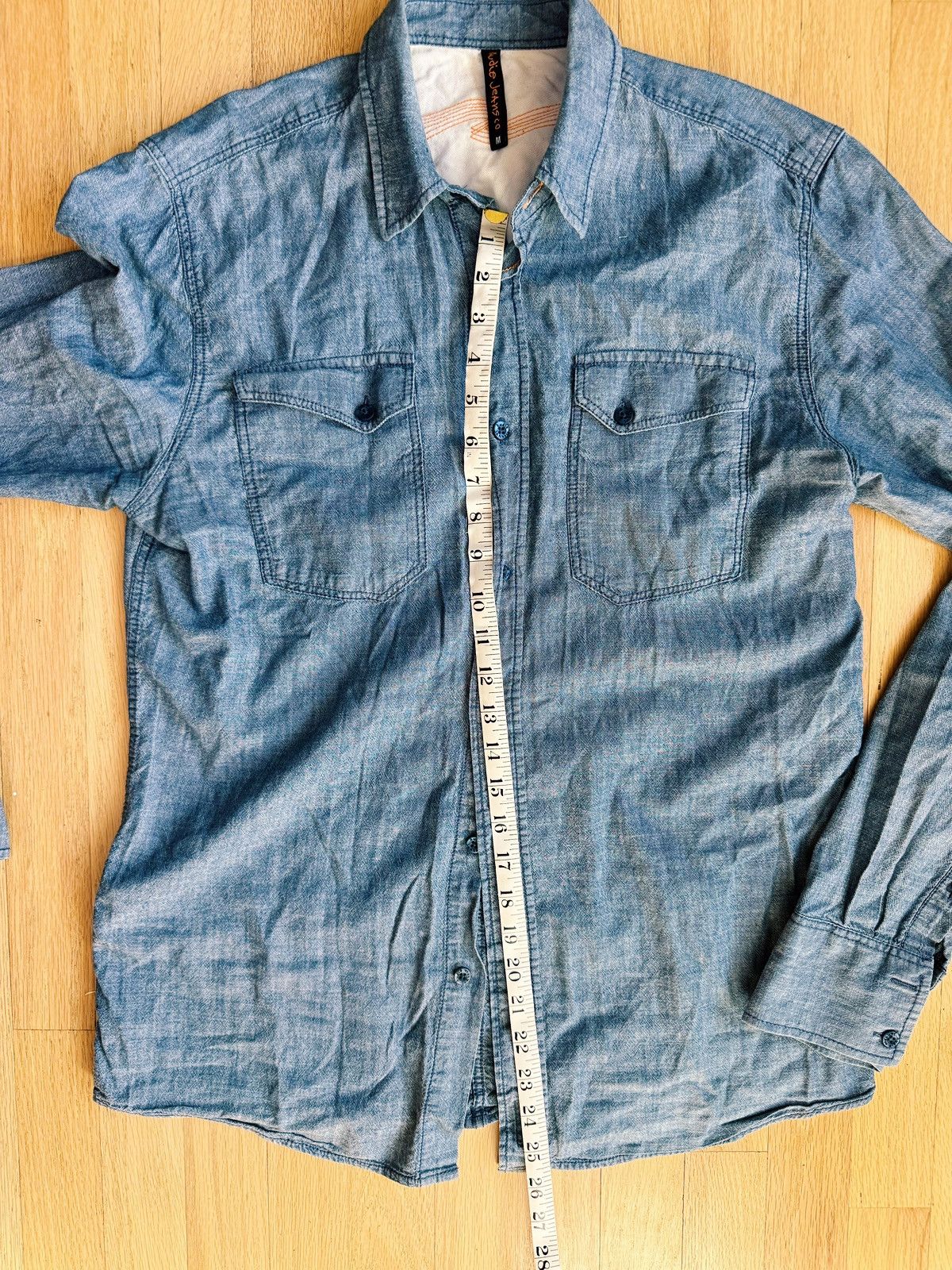 Nudie Jeans Nudie Jeans Denim Shirt Size US M / EU 48-50 / 2 - 4 Thumbnail