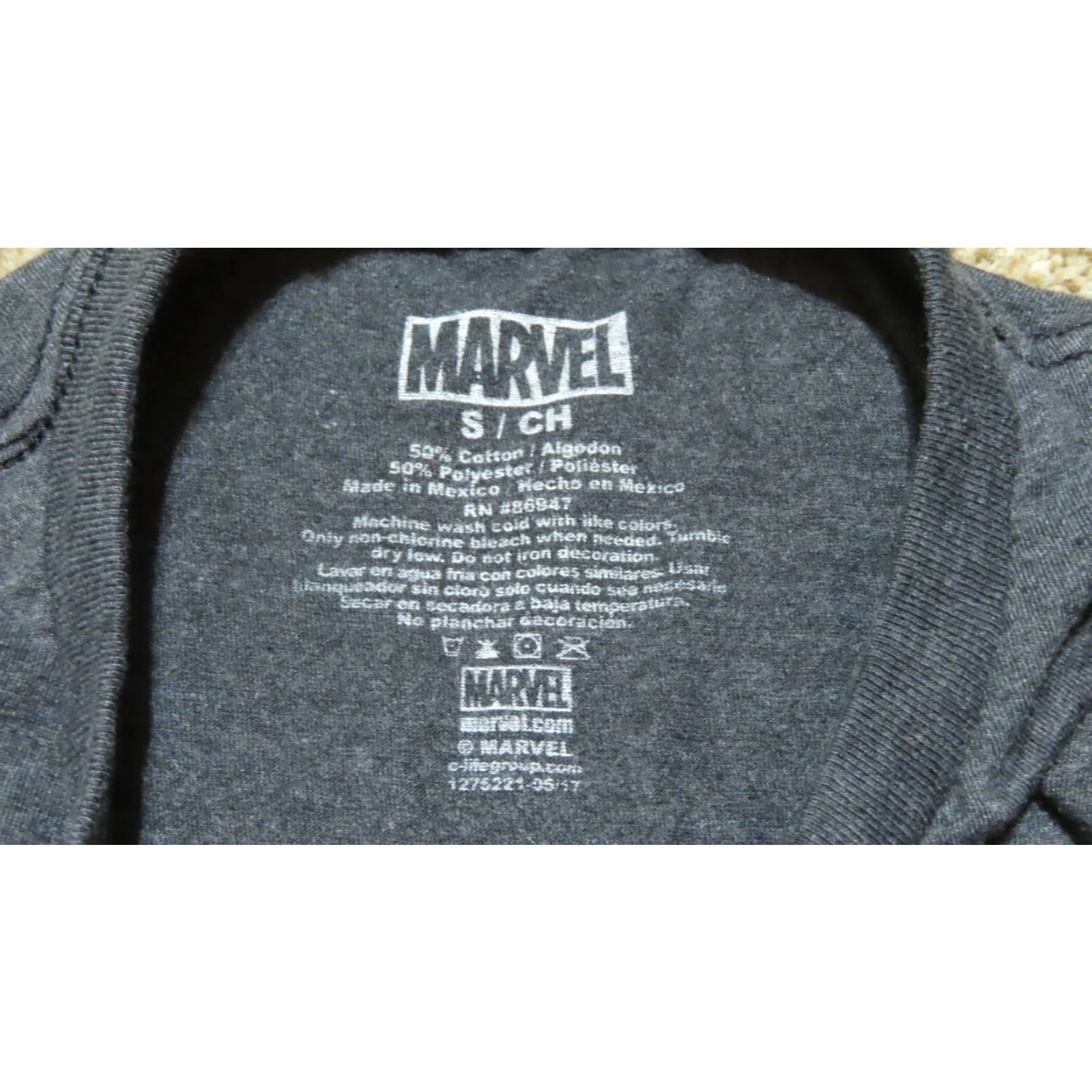 Vintage Marvel Black Panther T-Shirt Men Small Black Crew Neck Short Sleeve 100% Cotton Marvel Universe 60s? Size US S / EU 44-46 / 1 - 5 Thumbnail