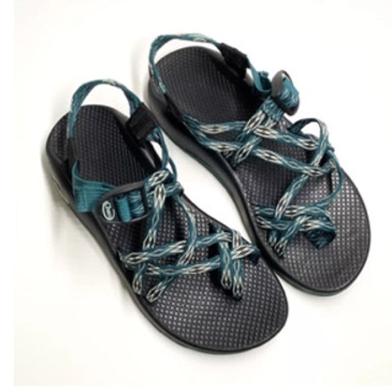 Chaco Chaco ZX2 Classic Angular Teal Black Strappy Sandal NWOT 9 Size US 9 / IT 39 - 3 Thumbnail