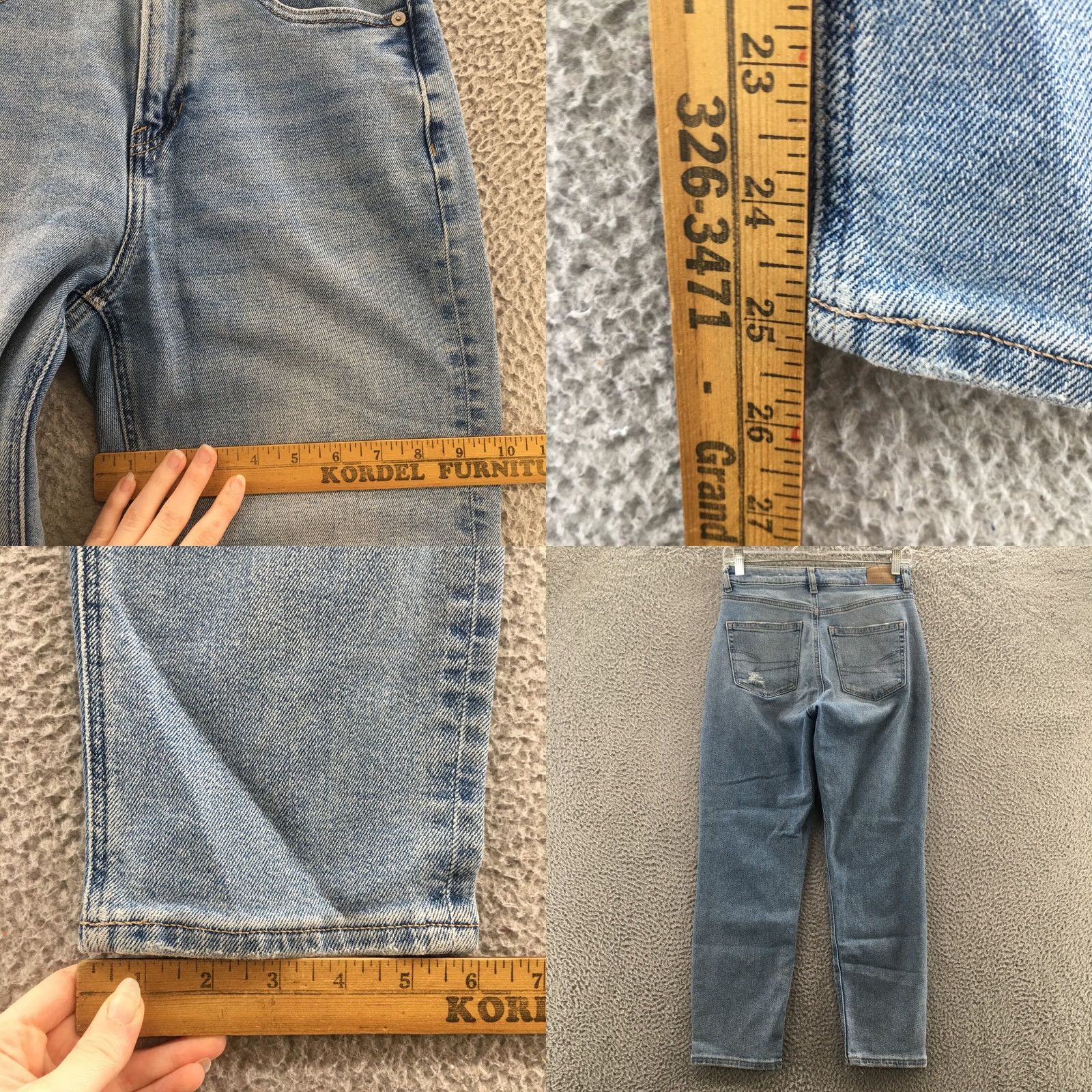 American Eagle Outfitters American Eagle Outfitters Jeans Capri Womens 4 Short 28x25 Blue Denim Zip Stretch Capri Jeans Womens 4 Short Blue Denim Zip Size 27" / US 4 / IT 40 - 8 Thumbnail