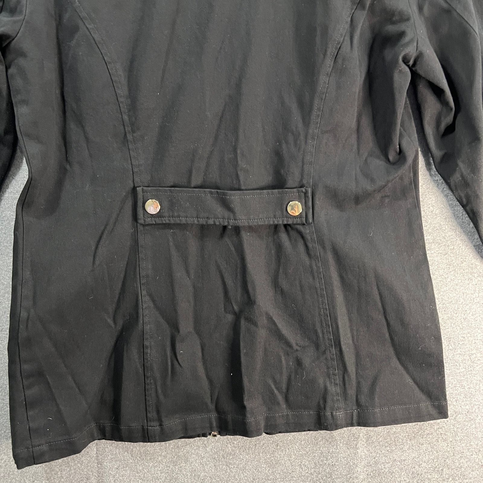 Other Belle by Kim Gravel Military Jacket Black Color Size X-Small Size XS / US 0-2 / IT 36-38 - 7 Thumbnail