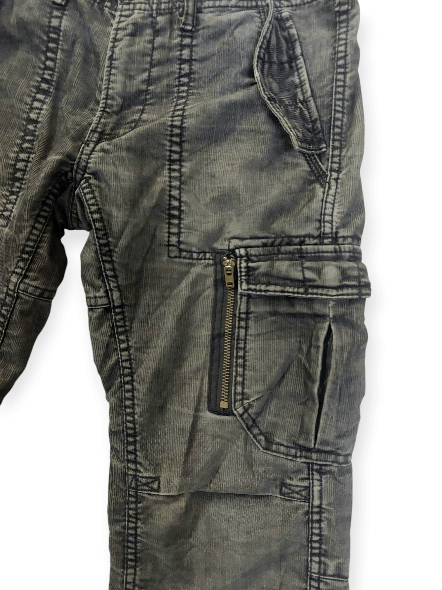 Designer Multipocket Transcript of Military Record Corduroy Size US 31 - 8 Thumbnail
