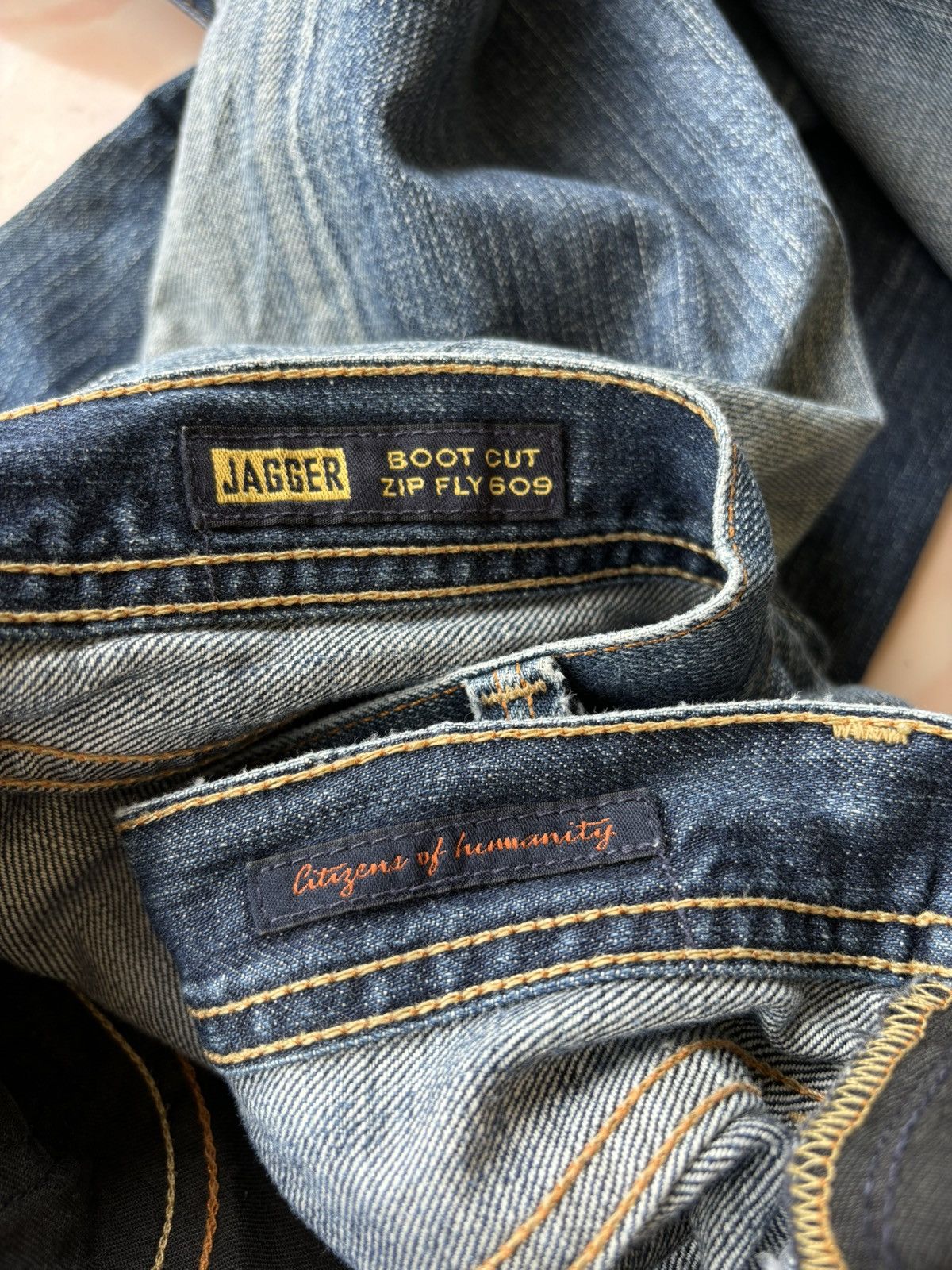Citizens Of Humanity Jagger Boot Cut Zip Fly 609 Jean Size US 29 - 14 Thumbnail