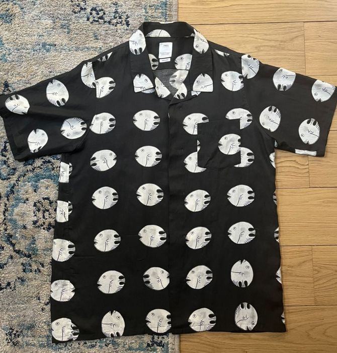 Visvim VISVIM FREE EDGE SHIRT S FISHY 18ss | Grailed