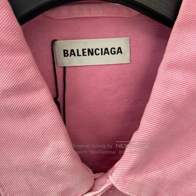 Balenciaga Balenciaga Valentine's Day Series Logo Letter Printed Pink Size 4XL / US 24-26 - 3 Thumbnail