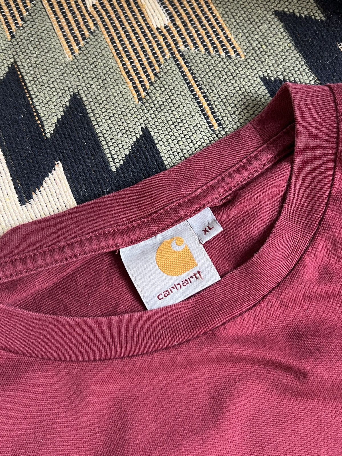 Carhartt Vintage Carhartt Centre Big Logo T-shirt Size US XL / EU 56 / 4 - 9 Thumbnail