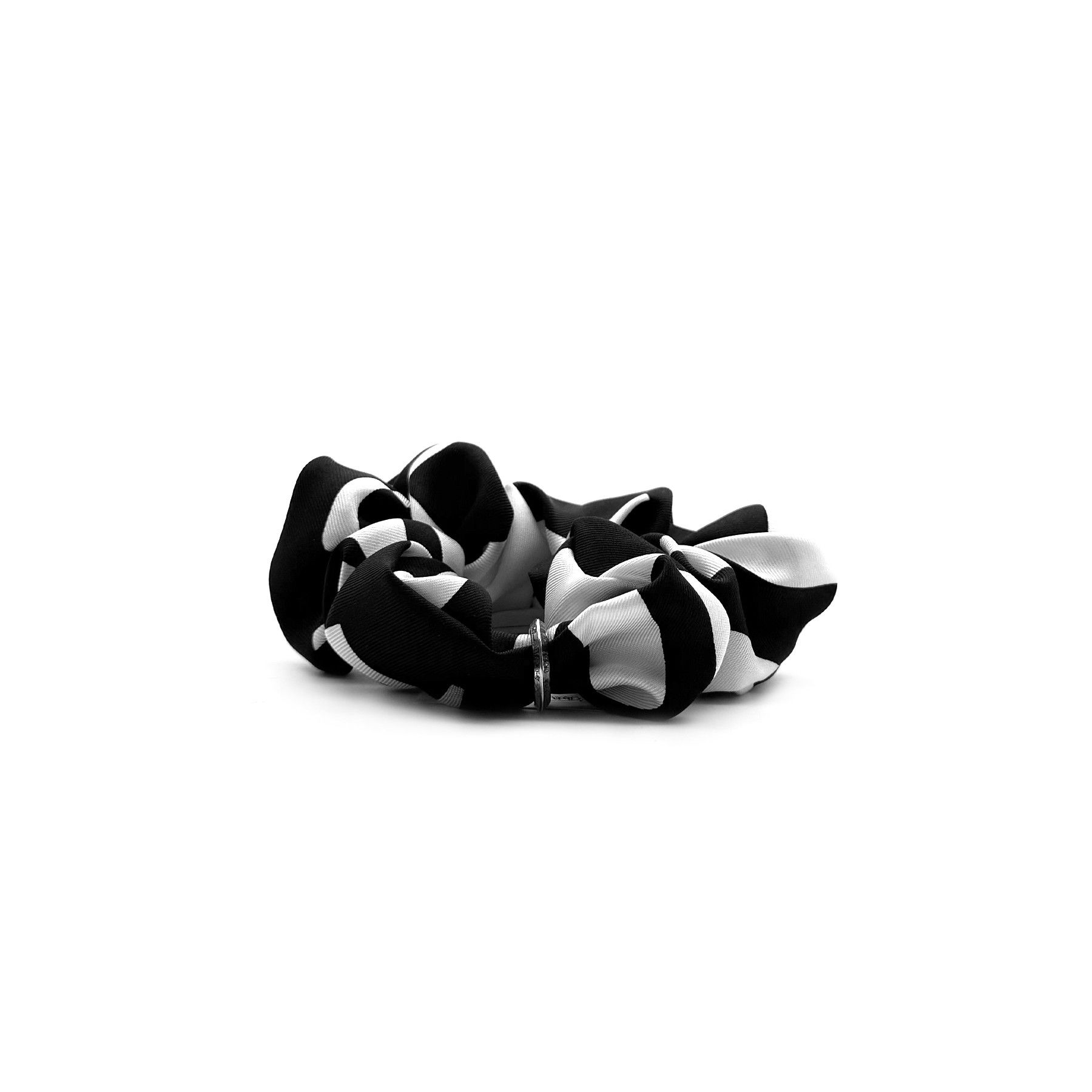 Chrome Hearts Chrome Hearts Black&White Silk Scrunchie Size ONE SIZE - 2 Thumbnail