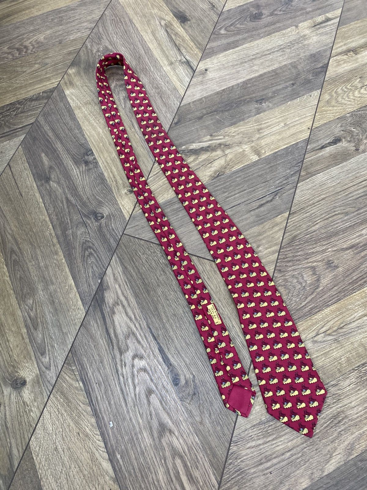 Hermes Vintage Hermes Tie Size ONE SIZE - 3 Thumbnail
