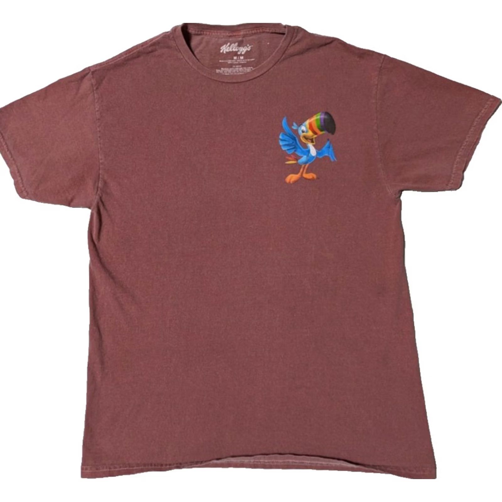 Vintage Kellogg's FROOT LOOPS Toucan Sam Start Your Day Right - Men Medium T-Shirt Size US M / EU 48-50 / 2 - 3 Thumbnail