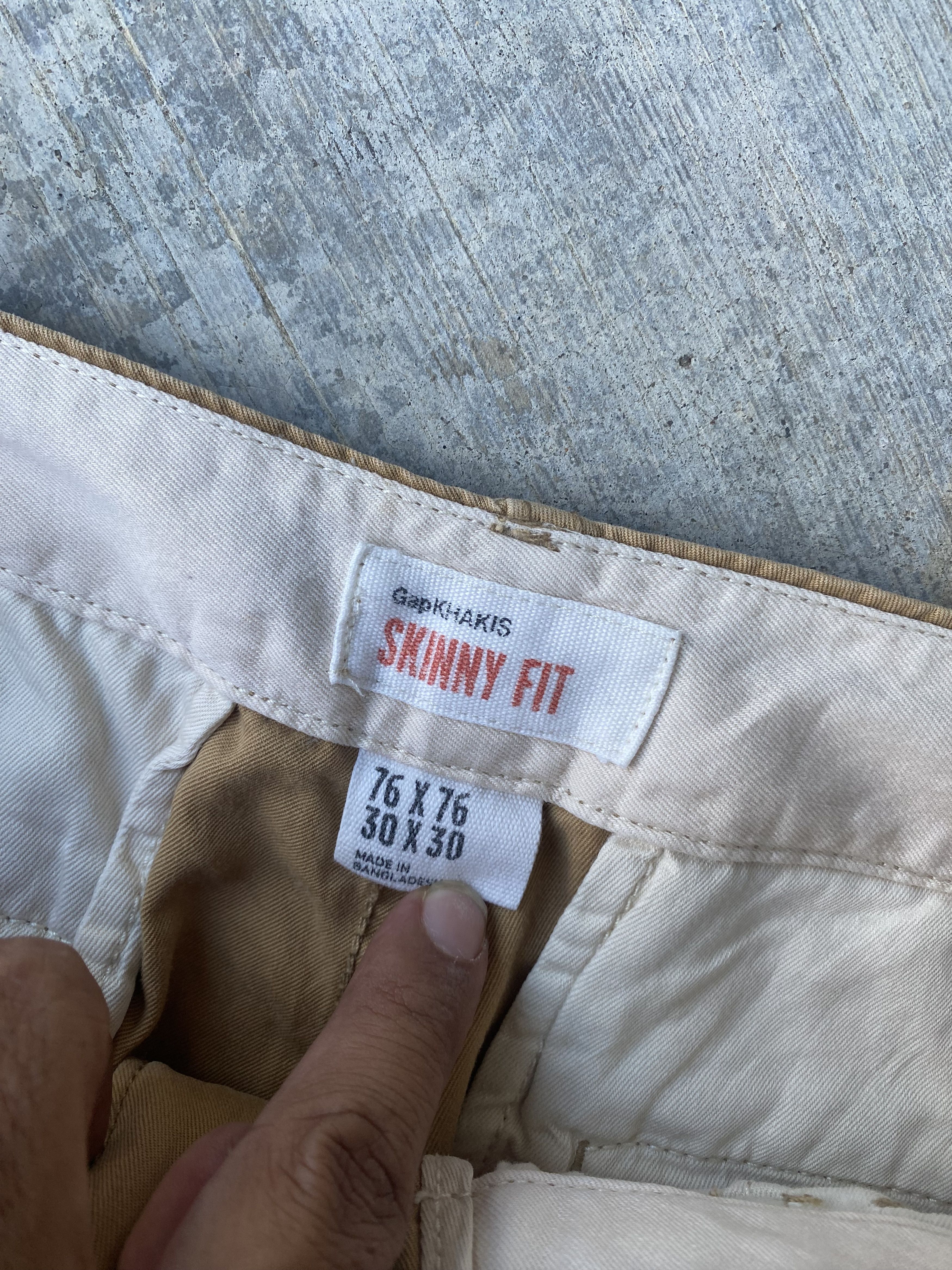Gap Gap khakis skinny fit cargo pants Size US 32 / EU 48 - 11 Thumbnail