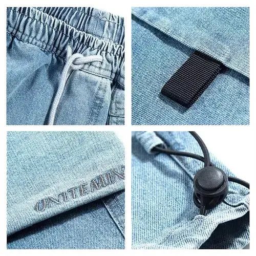 Japanese Brand 20AW Indigo Union Japan Blue Denim Worker Pocket Pants Size US 32 / EU 48 - 3 Thumbnail