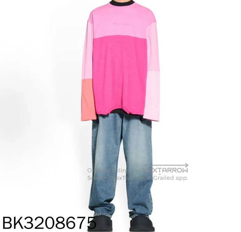 Balenciaga Balenciaga Blizzard Series Patchwork Long Sleeve Size US S / EU 44-46 / 1 - 4 Thumbnail